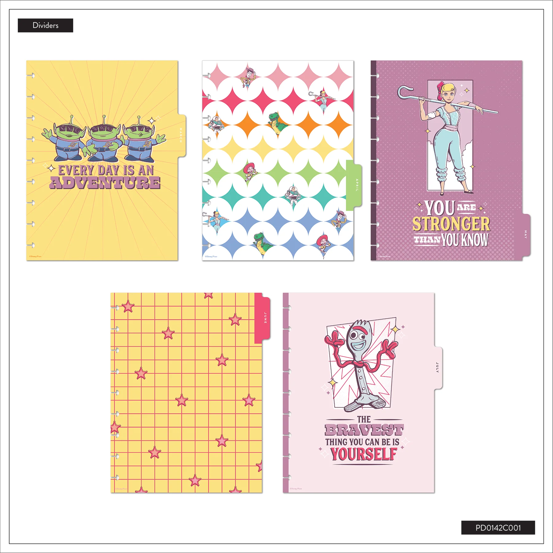 2026 Disney & Pixar Reach for the Sky Customizable Planner - Classic Simply Layout - 15 Months - Image 18