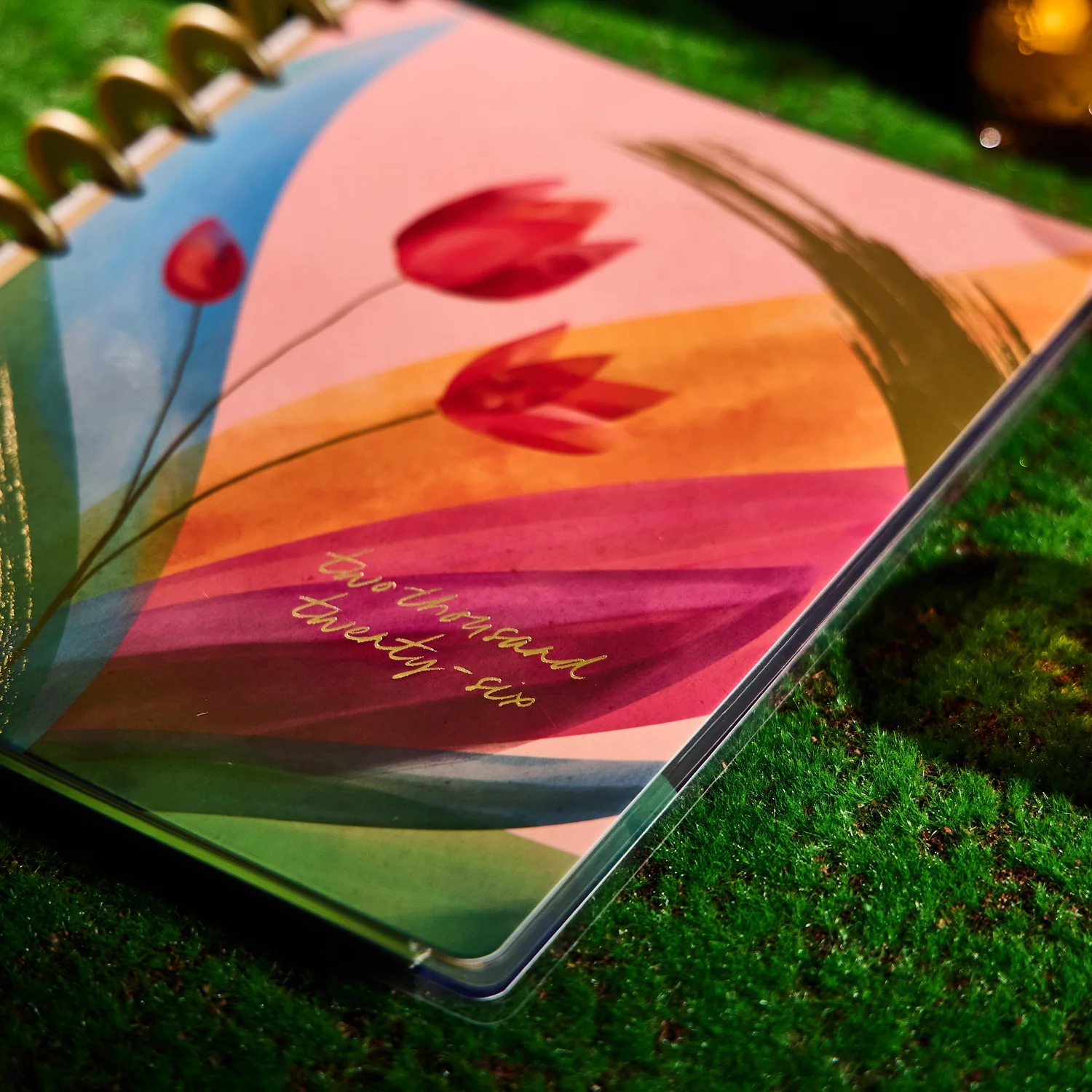 2026 Floral Energy Customizable Planner - Classic Color Block Layout - 12 Months - Image 7