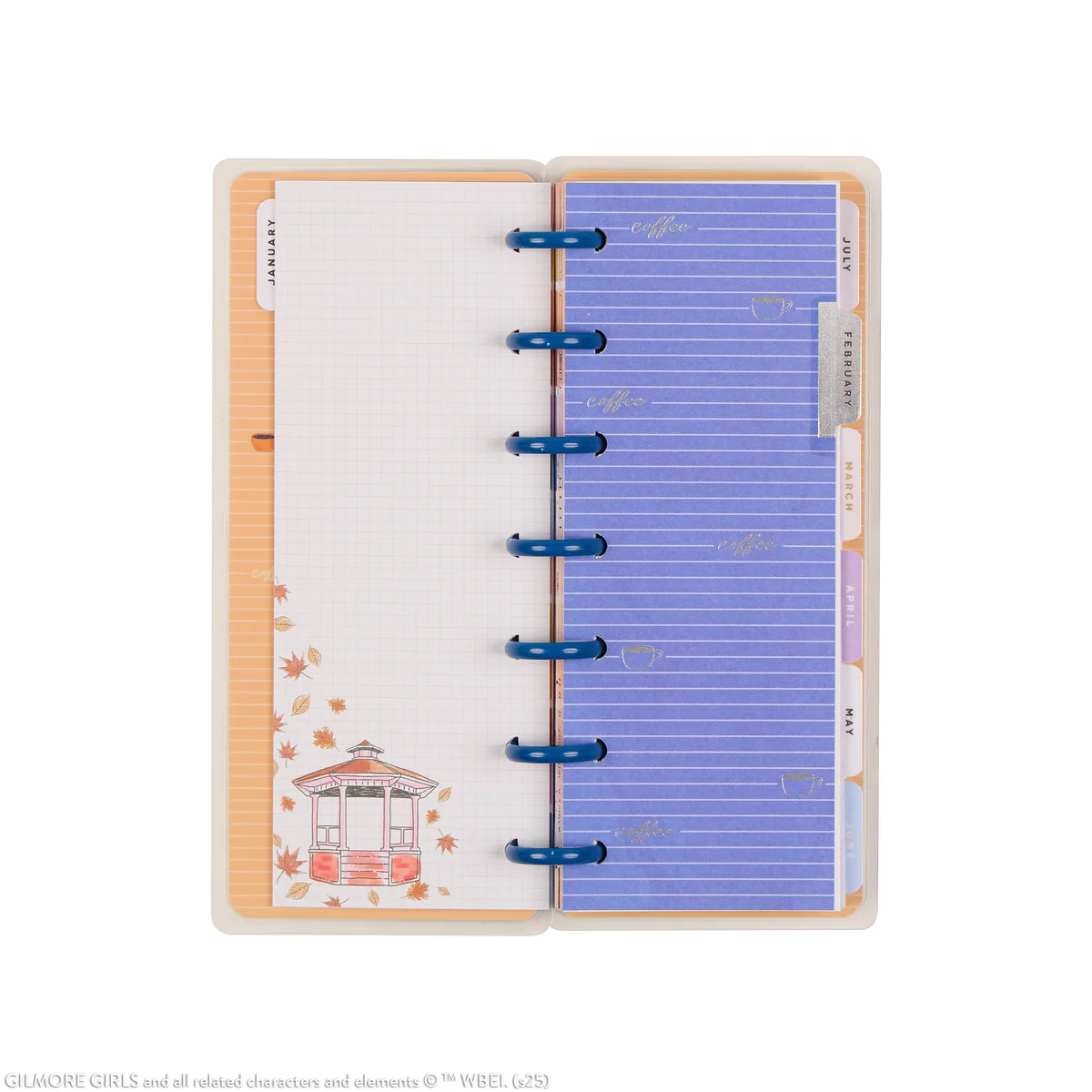 2026 Gilmore Girls Customizable Planner - Skinny Mini Horizontal Layout - 12 Months - Image 12