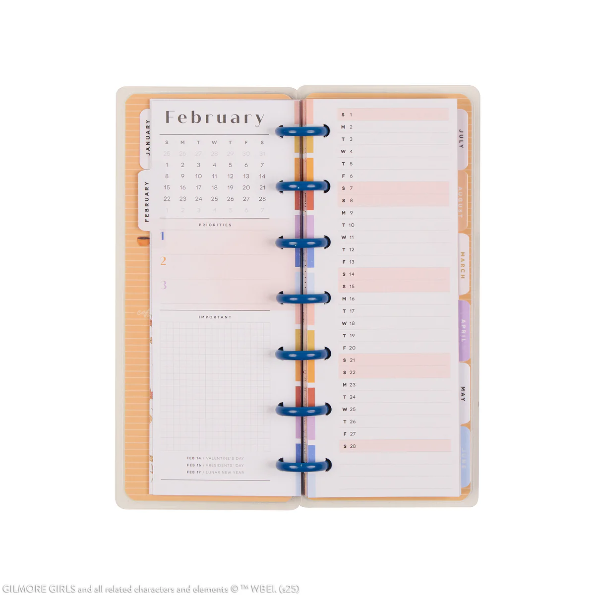2026 Gilmore Girls Customizable Planner - Skinny Mini Horizontal Layout - 12 Months - Image 13