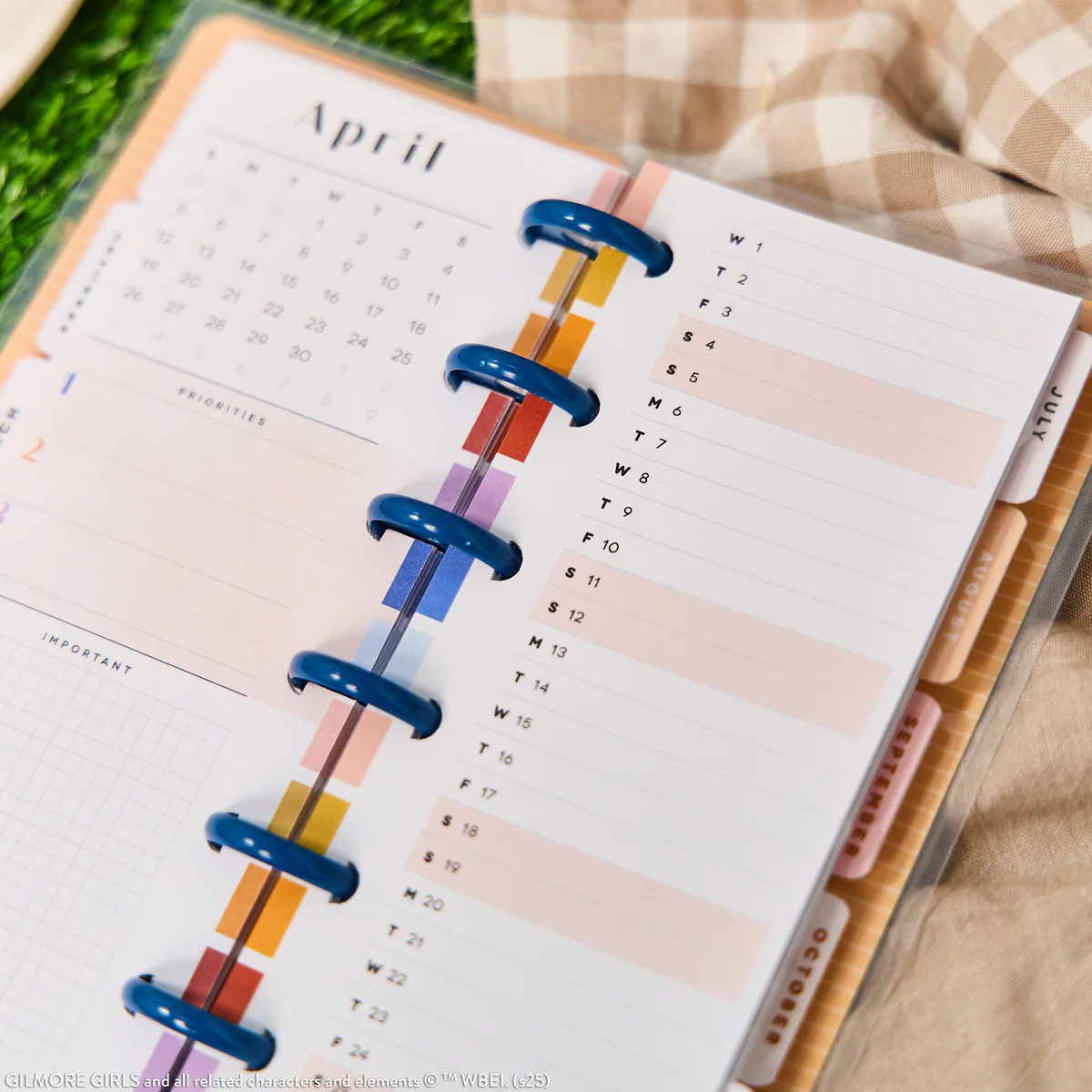 2026 Gilmore Girls Customizable Planner - Skinny Mini Horizontal Layout - 12 Months - Image 9