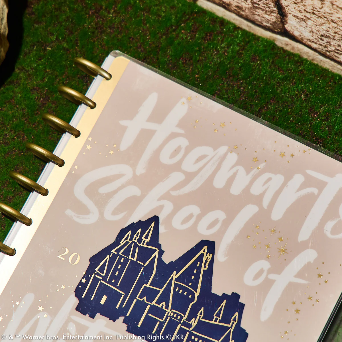 2026 Harry Potter Enchanted Grounds Customizable Planner - Big Color Block Layout - 12 Months - Image 4