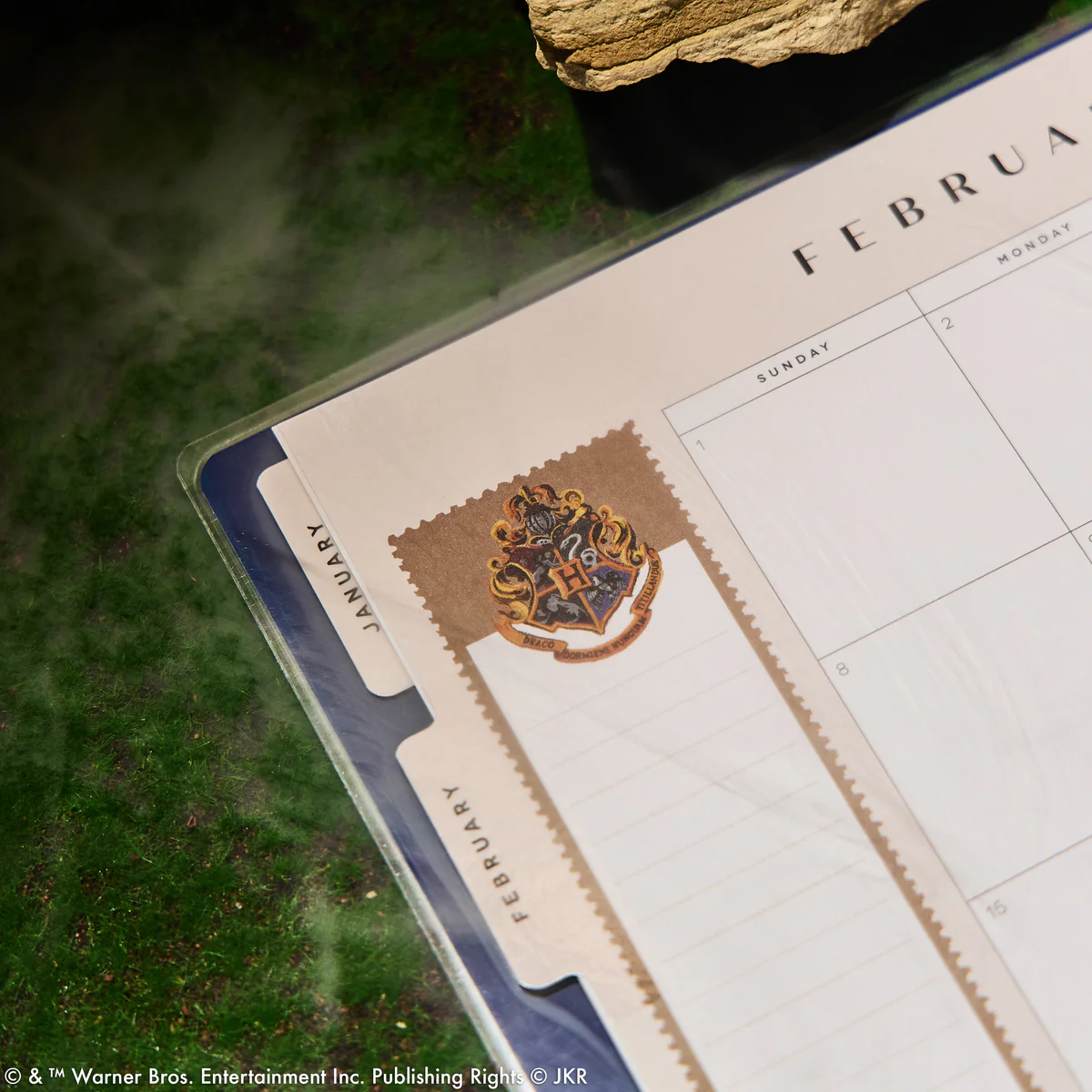 2026 Harry Potter Enchanted Grounds Customizable Planner - Big Color Block Layout - 12 Months - Image 7