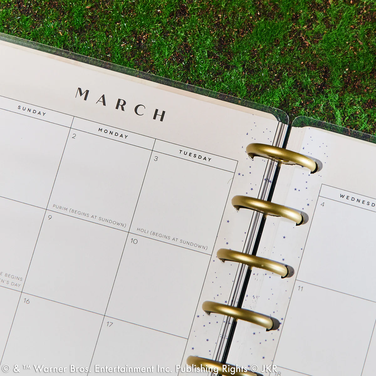 2026 Harry Potter Enchanted Grounds Customizable Planner - Classic Dashboard Layout - 12 Months - Image 10