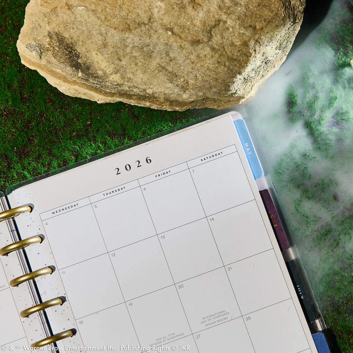 2026 Harry Potter Enchanted Grounds Customizable Planner - Classic Dashboard Layout - 12 Months - Image 11
