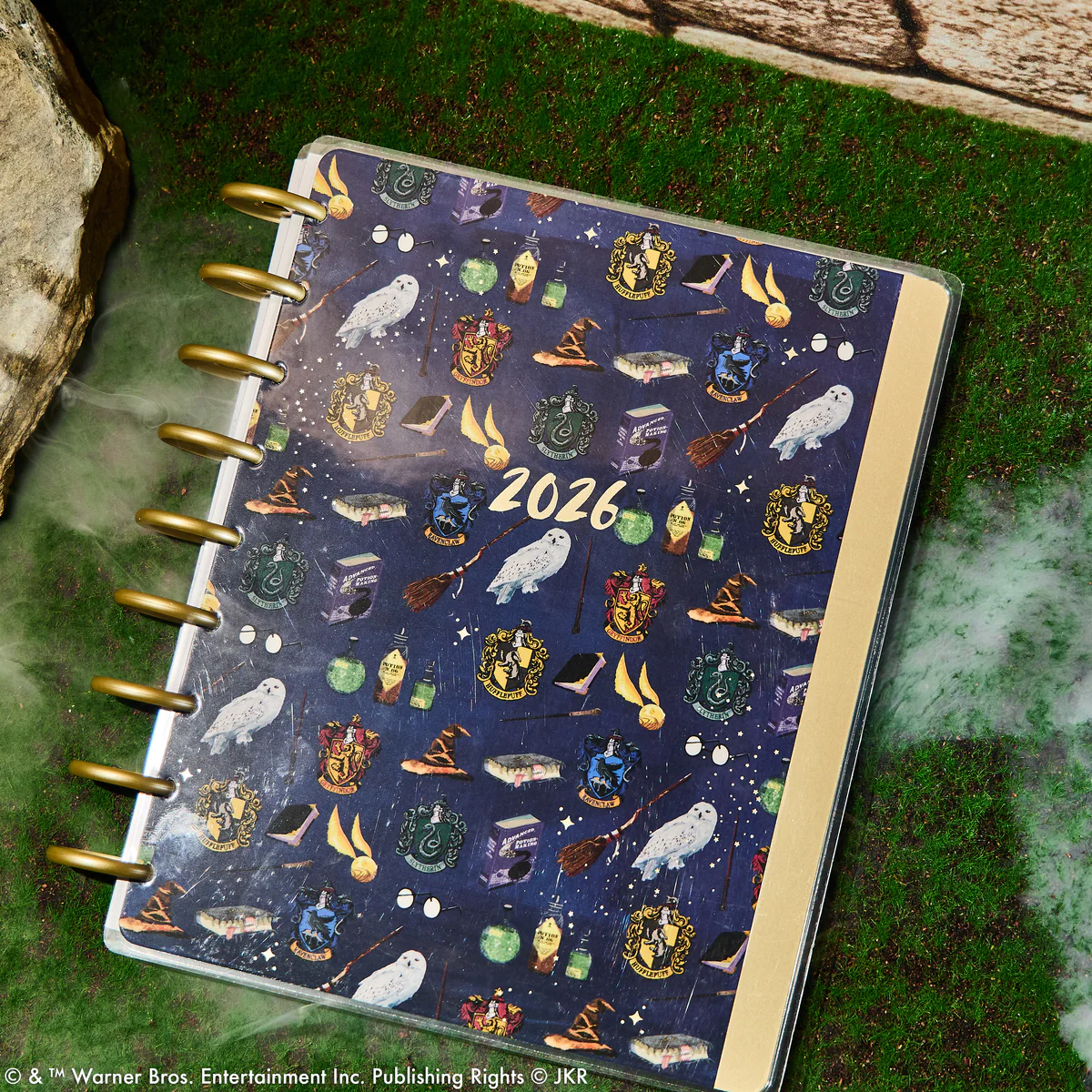2026 Harry Potter Enchanted Grounds Customizable Planner - Classic Dashboard Layout - 12 Months - Image 7