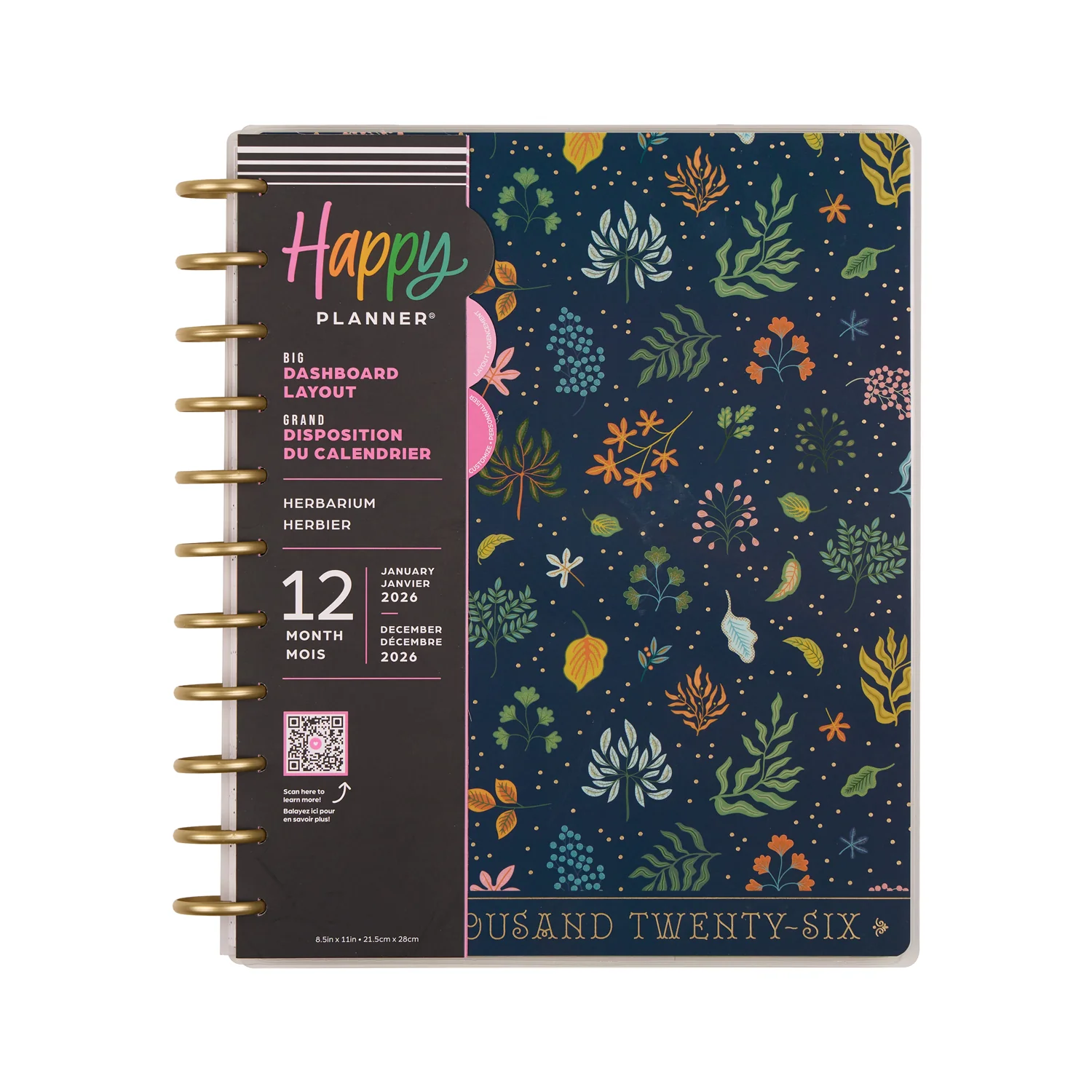 2026 Herbarium Customizable Planner - Big Dashboard Layout - 12 Months - Image 18