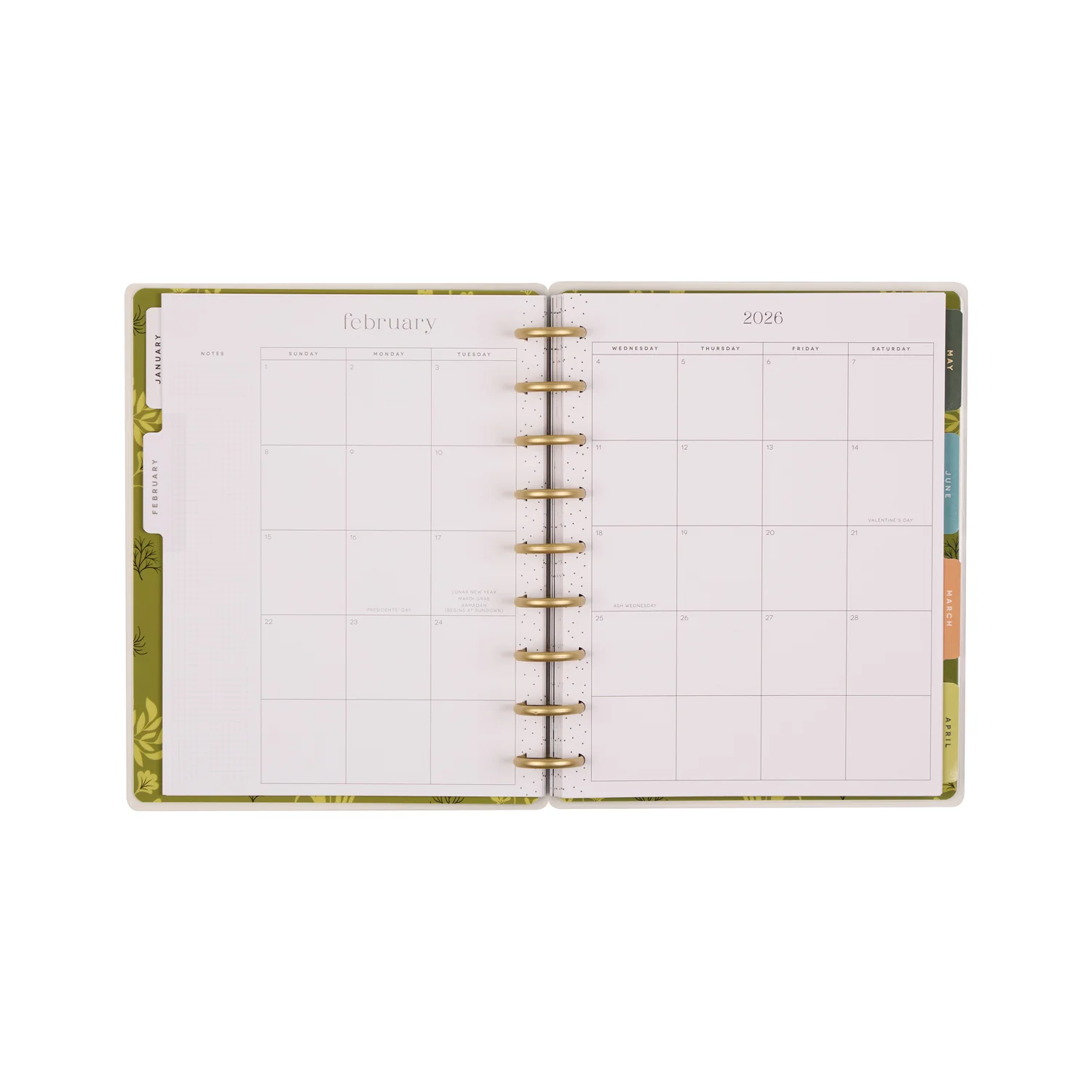 2026 Herbarium Customizable Planner - Classic Horizontal Layout - 12 Months - Image 15