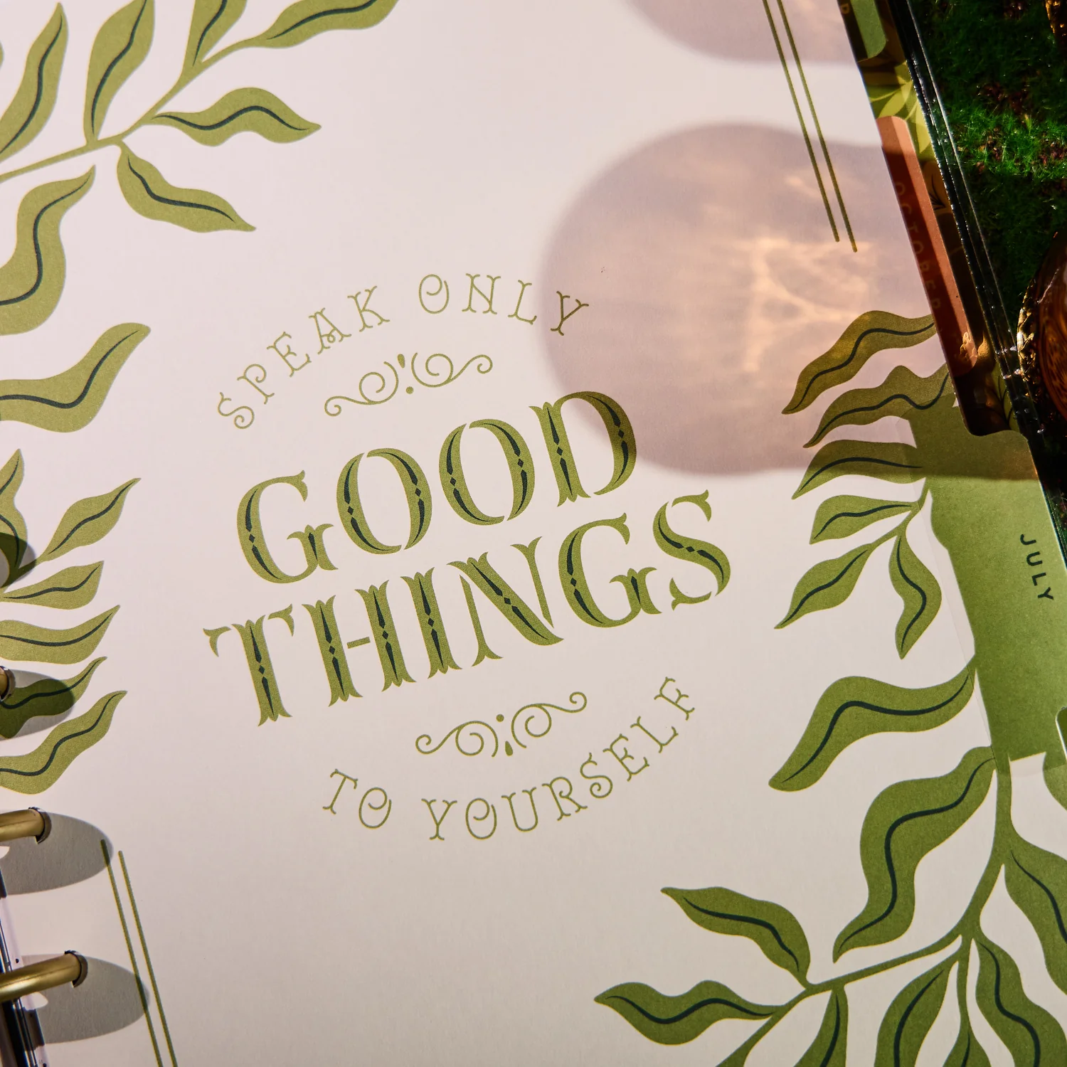 2026 Herbarium Customizable Planner - Classic Horizontal Layout - 12 Months - Image 2