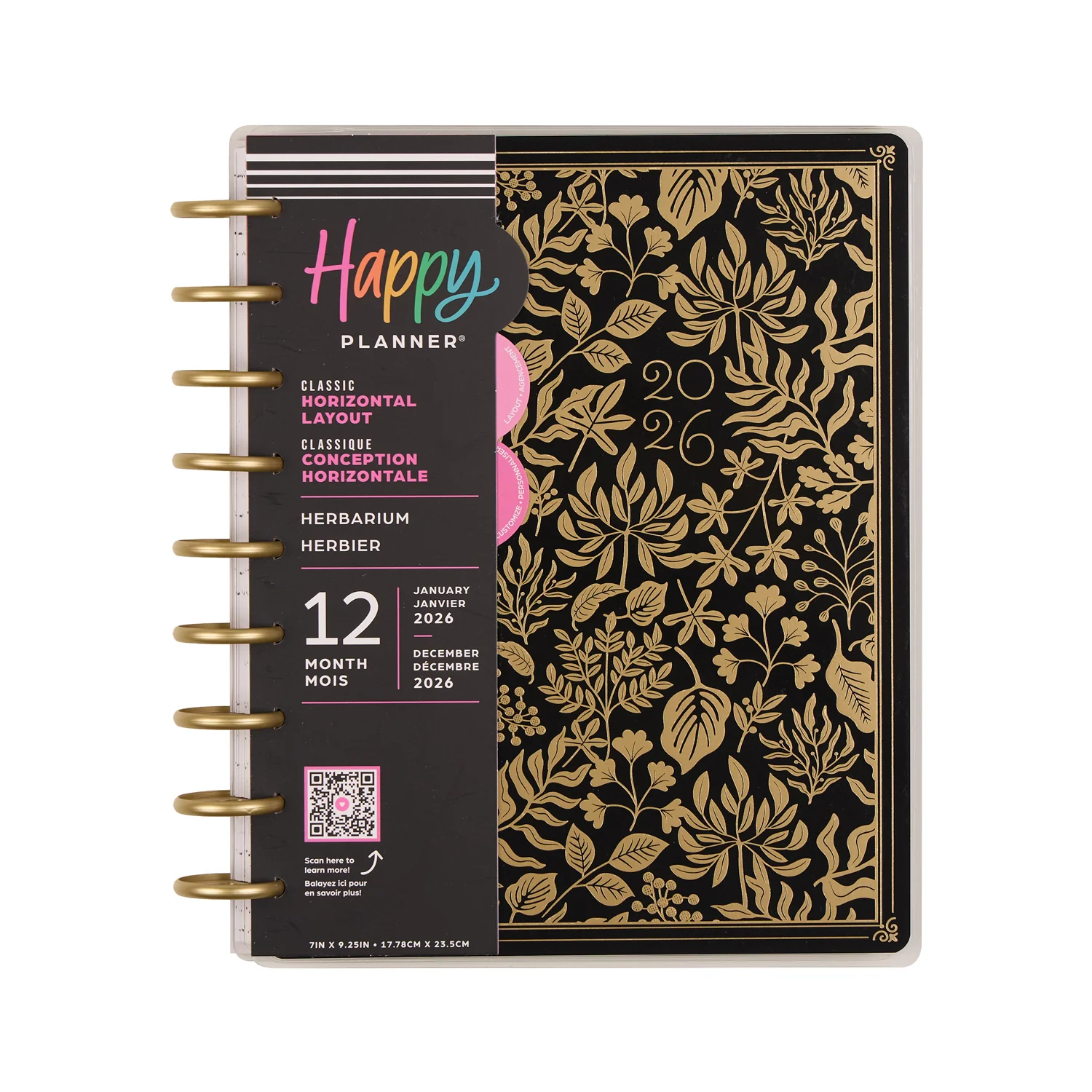 2026 Herbarium Customizable Planner - Classic Horizontal Layout - 12 Months - Image 20