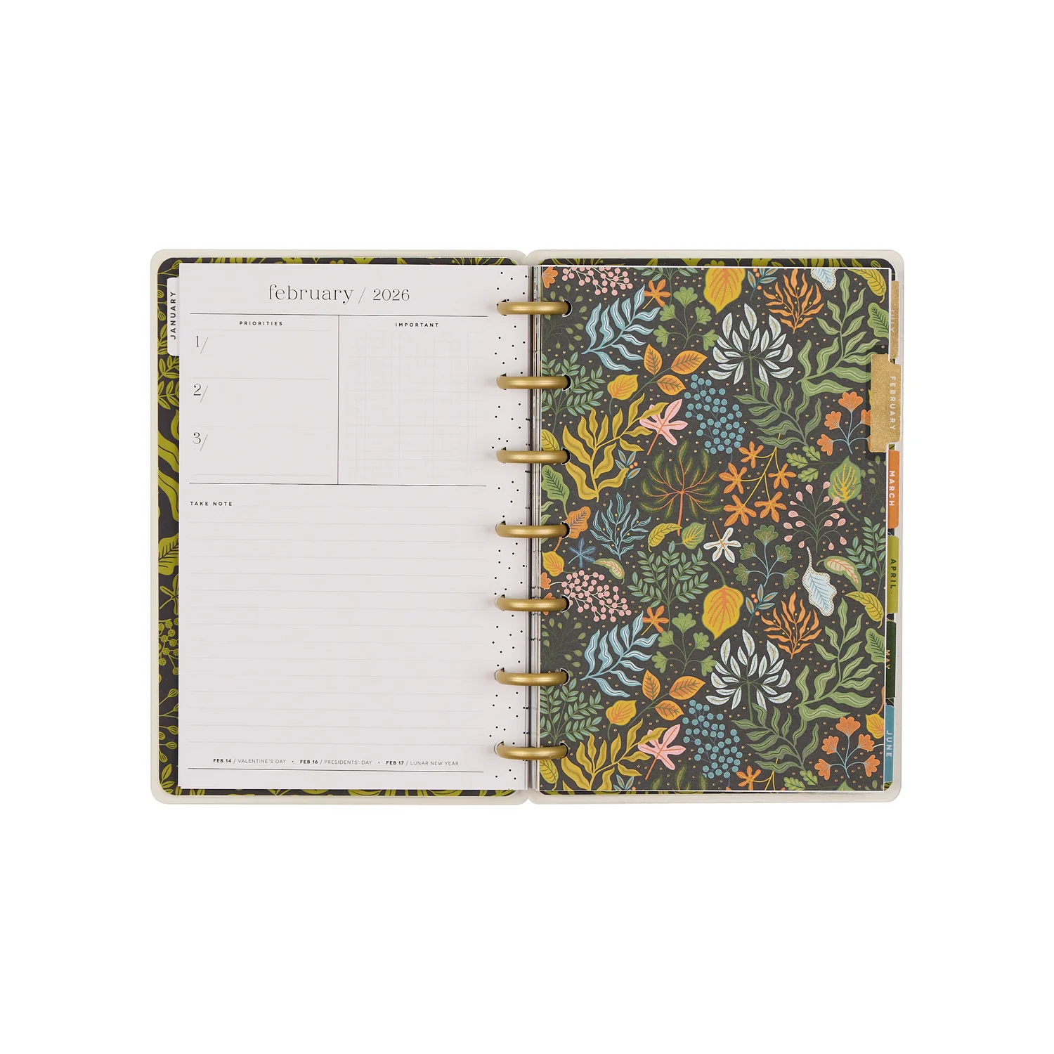 2026 Herbarium Customizable Planner - Mini Horizontal Layout - 12 Months - Image 10