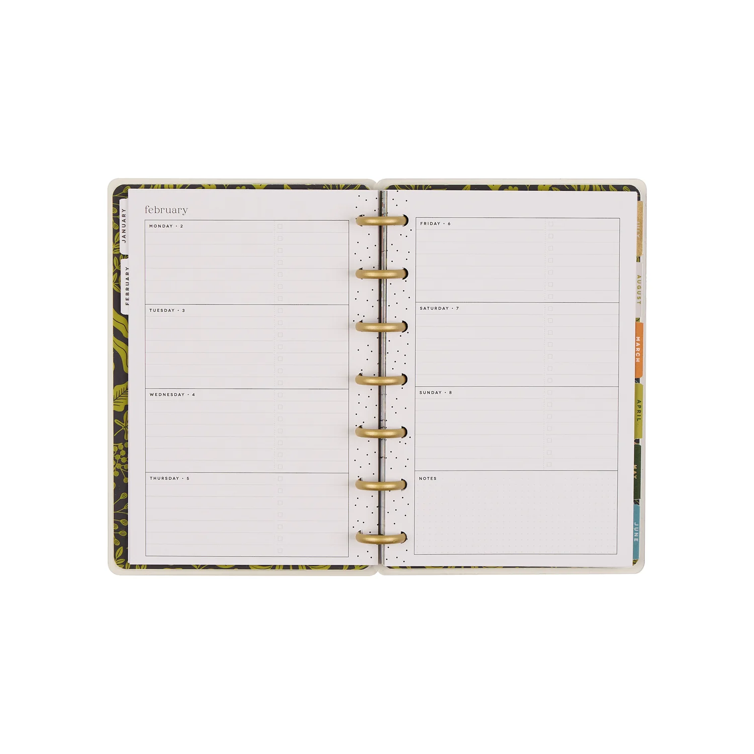 2026 Herbarium Customizable Planner - Mini Horizontal Layout - 12 Months - Image 12