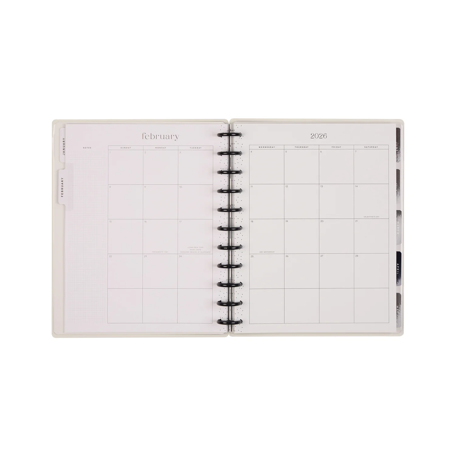 2026 Heritage Charm Customizable Planner - Big Dashboard Layout - 12 Months - Image 14