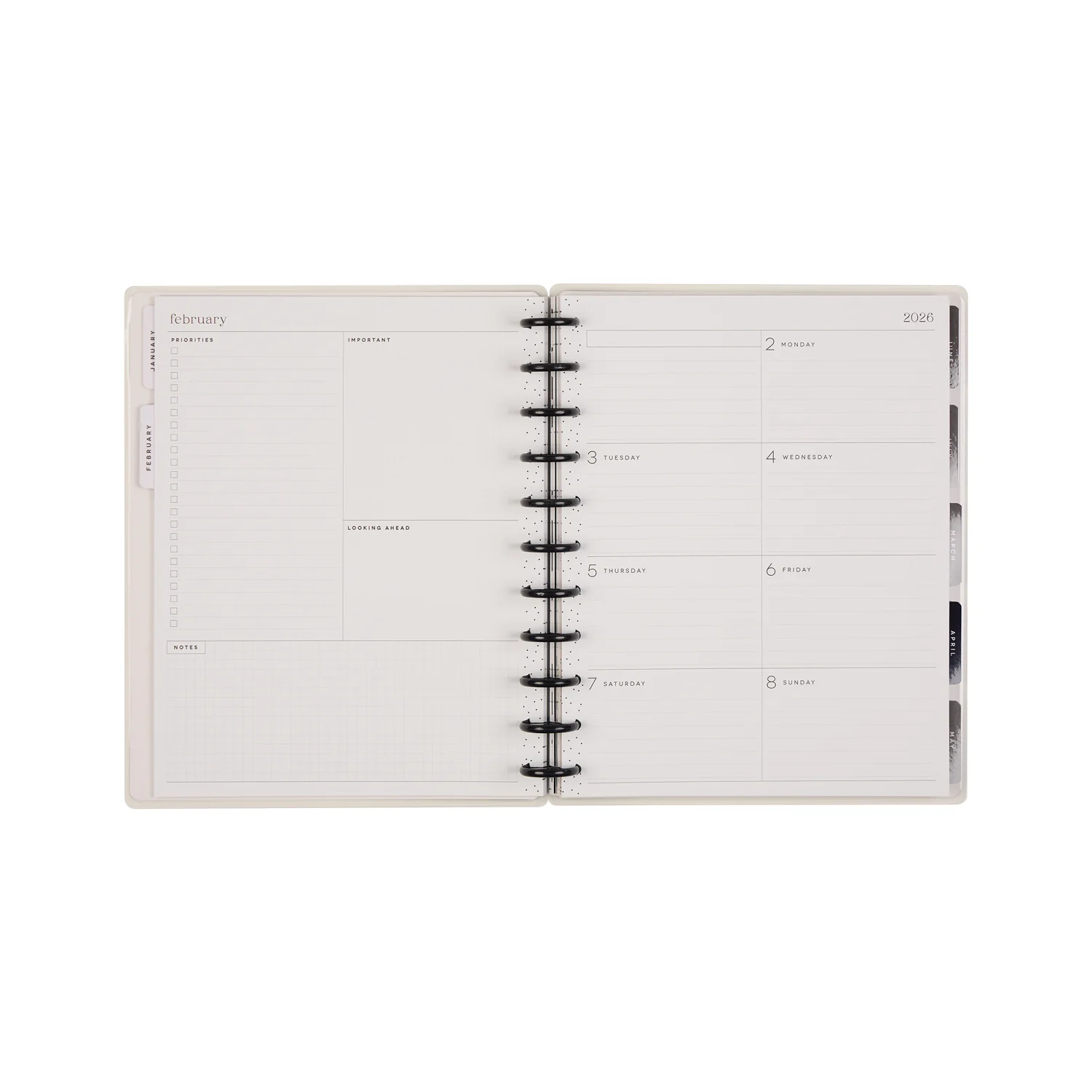 2026 Heritage Charm Customizable Planner - Big Dashboard Layout - 12 Months - Image 15