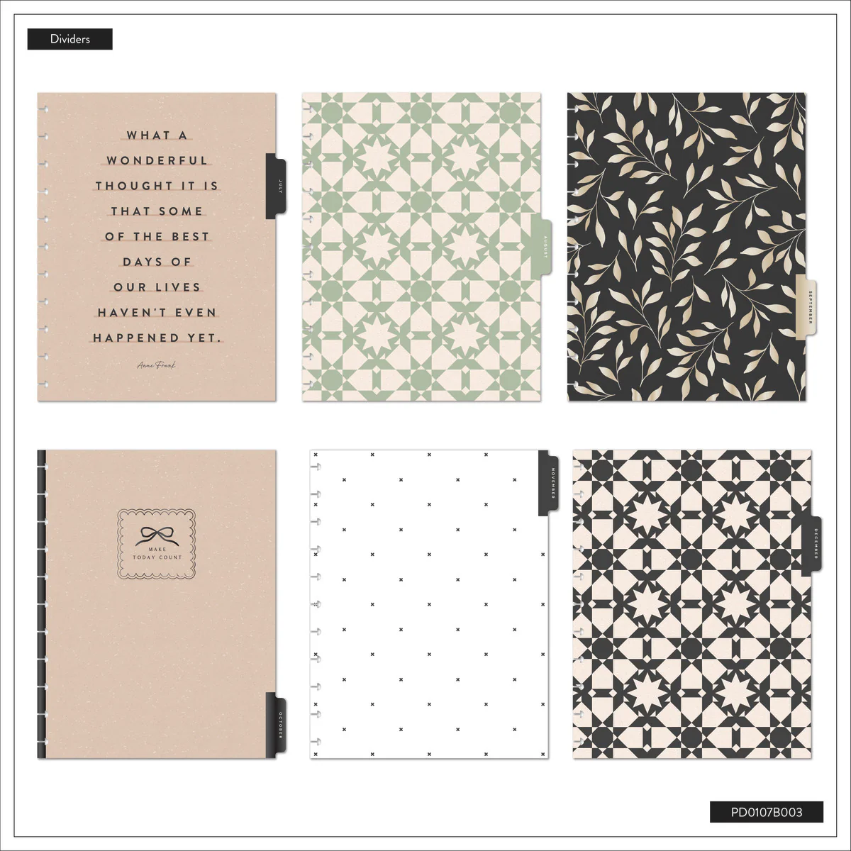 2026 Heritage Charm Customizable Planner - Big Dashboard Layout - 12 Months - Image 16