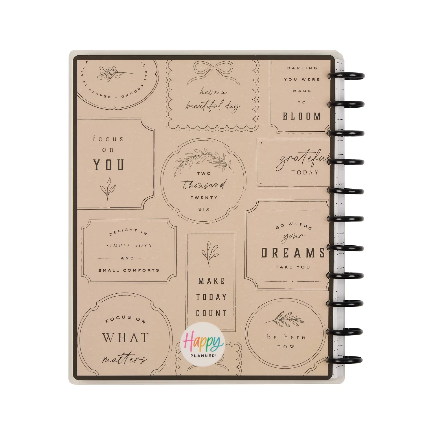 2026 Heritage Charm Customizable Planner - Big Dashboard Layout - 12 Months - Image 20