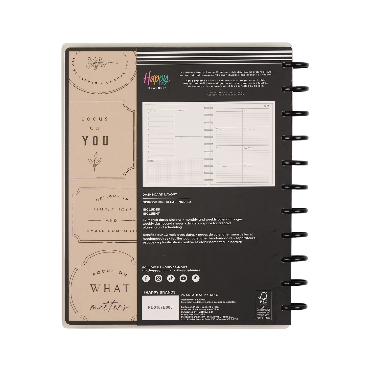 2026 Heritage Charm Customizable Planner - Big Dashboard Layout - 12 Months - Image 21