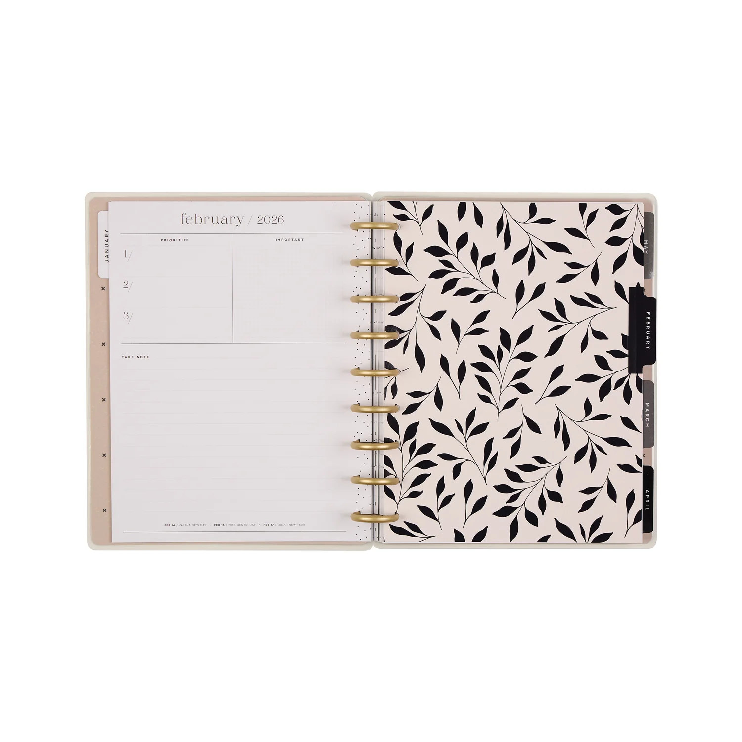 2026 Heritage Charm Customizable Planner - Classic Horizontal Layout - 12 Months - Image 15