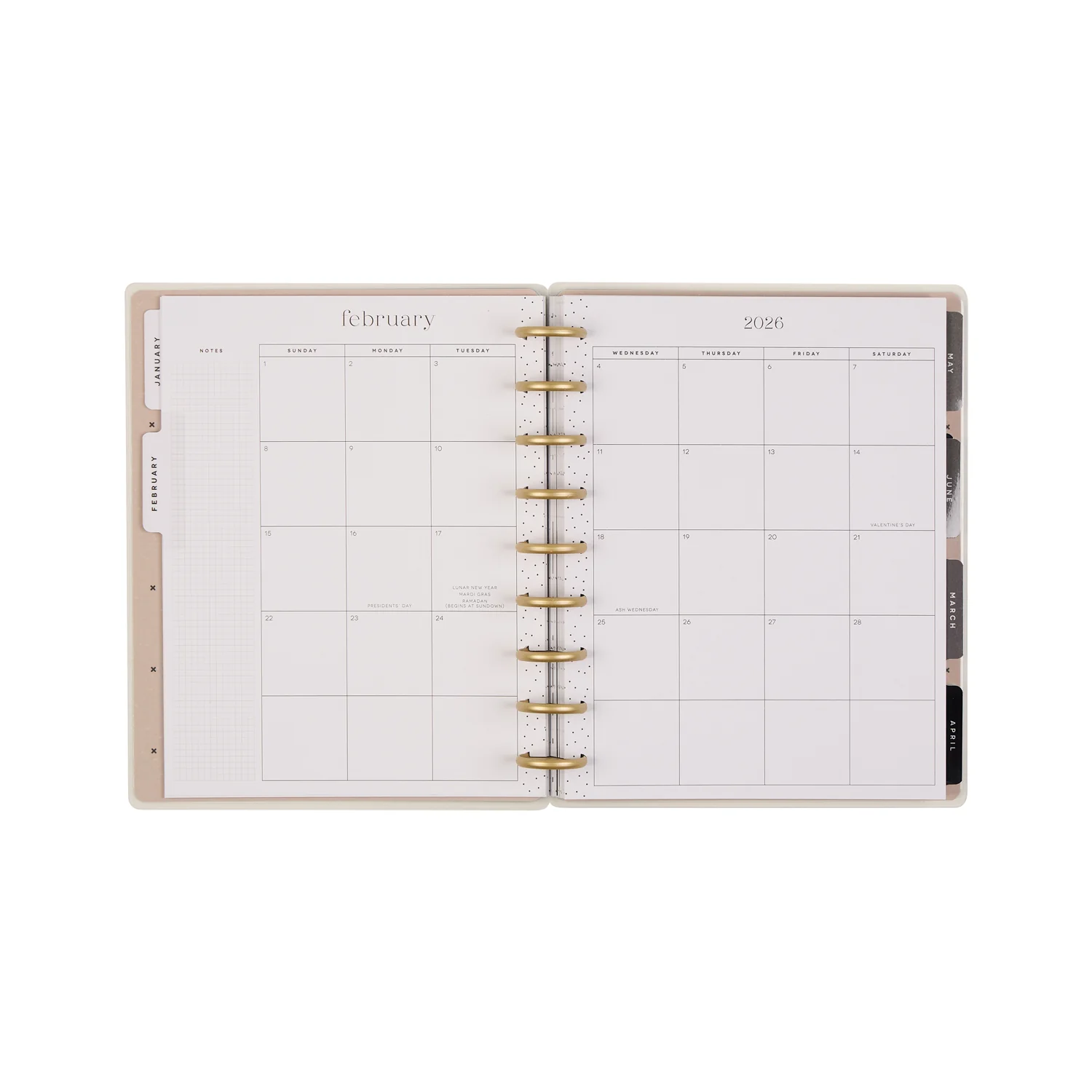 2026 Heritage Charm Customizable Planner - Classic Horizontal Layout - 12 Months - Image 16