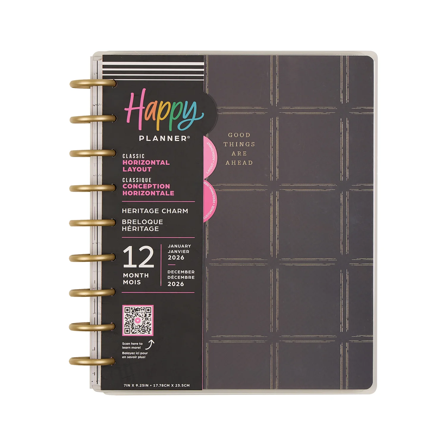 2026 Heritage Charm Customizable Planner - Classic Horizontal Layout - 12 Months - Image 21