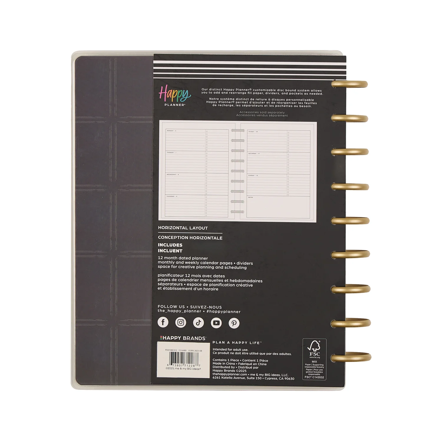 2026 Heritage Charm Customizable Planner - Classic Horizontal Layout - 12 Months - Image 23