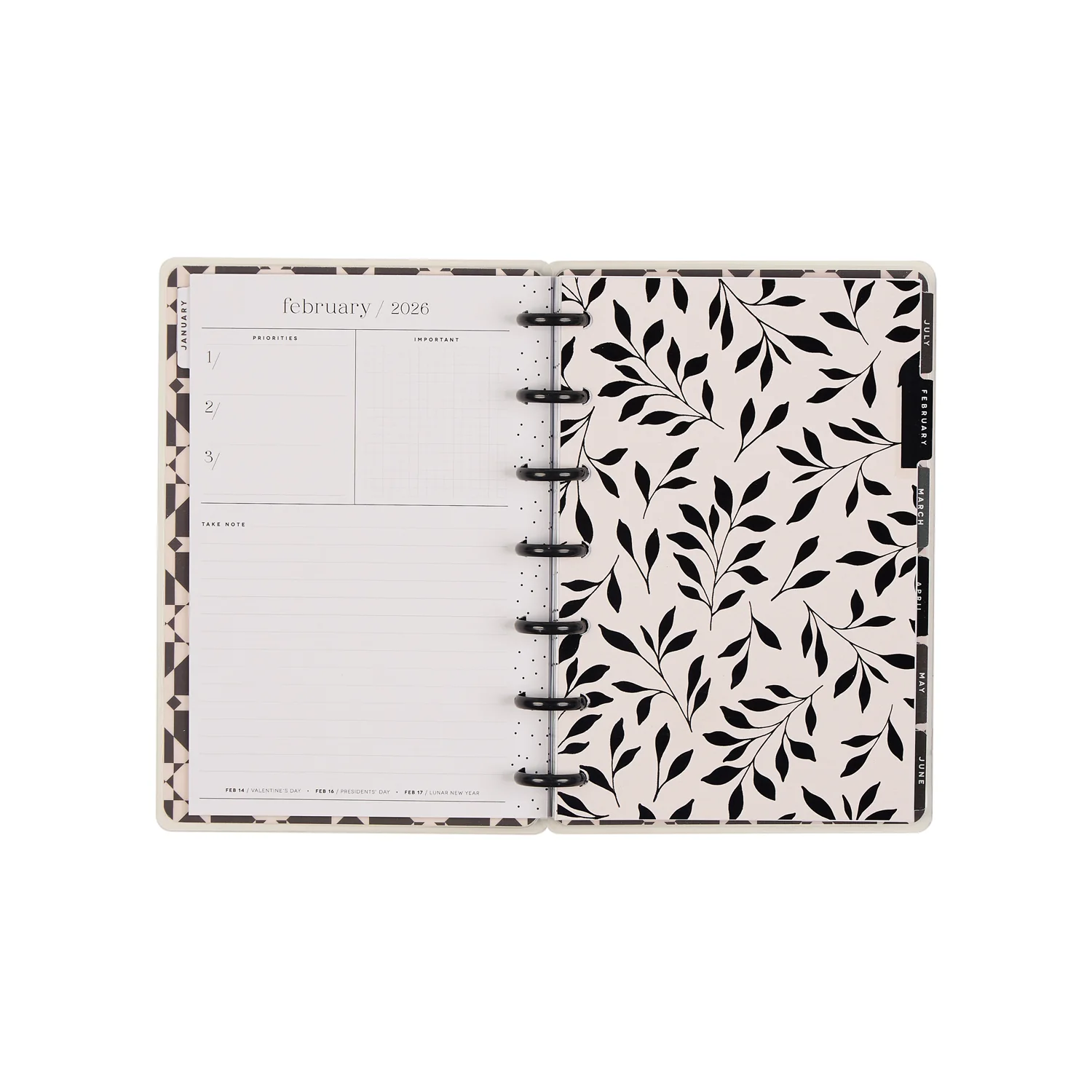 2026 Heritage Charm Customizable Planner - Mini Dashboard Layout - 12 Months - Image 13