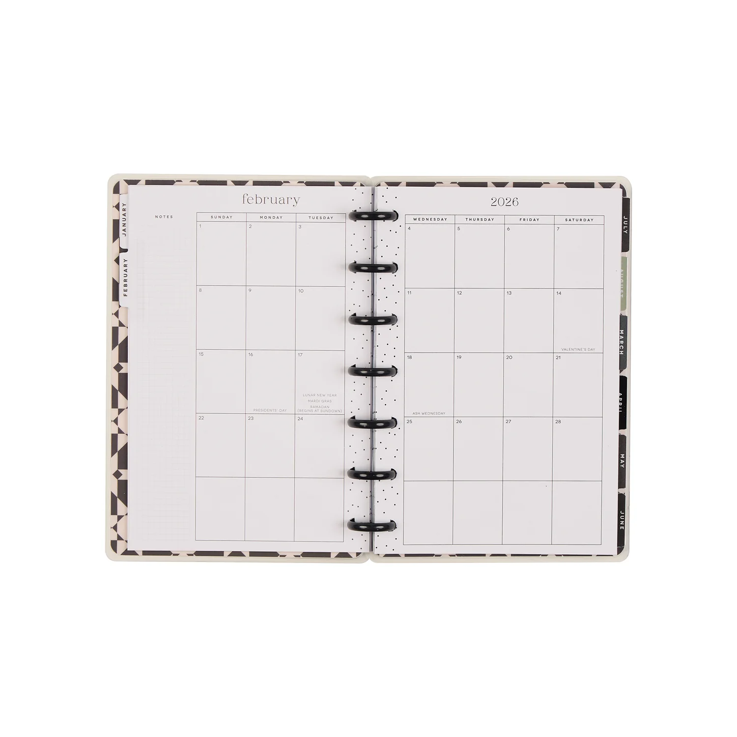 2026 Heritage Charm Customizable Planner - Mini Dashboard Layout - 12 Months - Image 14