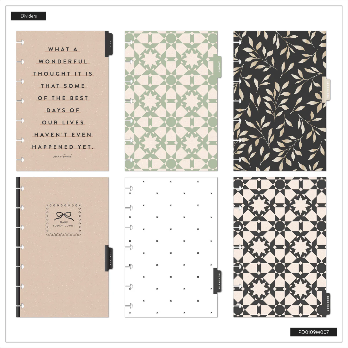 2026 Heritage Charm Customizable Planner - Mini Dashboard Layout - 12 Months - Image 17