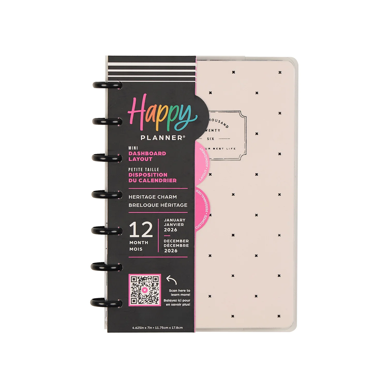 2026 Heritage Charm Customizable Planner - Mini Dashboard Layout - 12 Months - Image 19