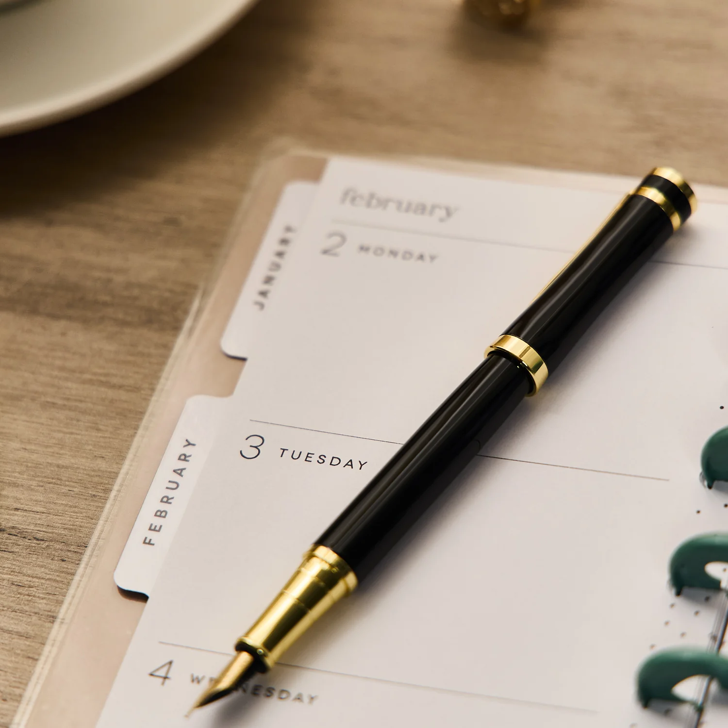 2026 Heritage Charm Customizable Planner - Skinny Classic Horizontal Layout - 12 Months - Image 11