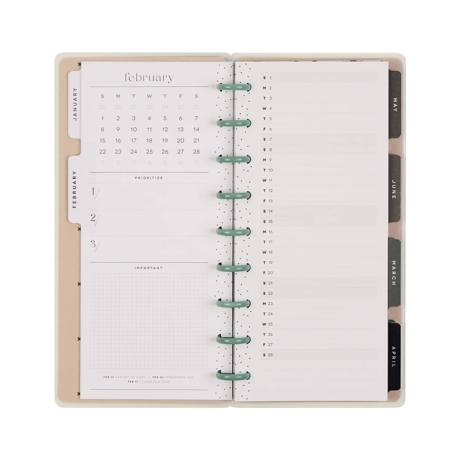 2026 Heritage Charm Customizable Planner - Skinny Classic Horizontal Layout - 12 Months - Image 13