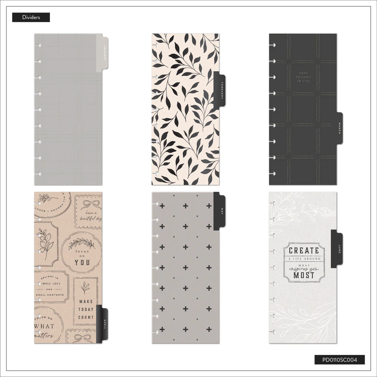 2026 Heritage Charm Customizable Planner - Skinny Classic Horizontal Layout - 12 Months - Image 15