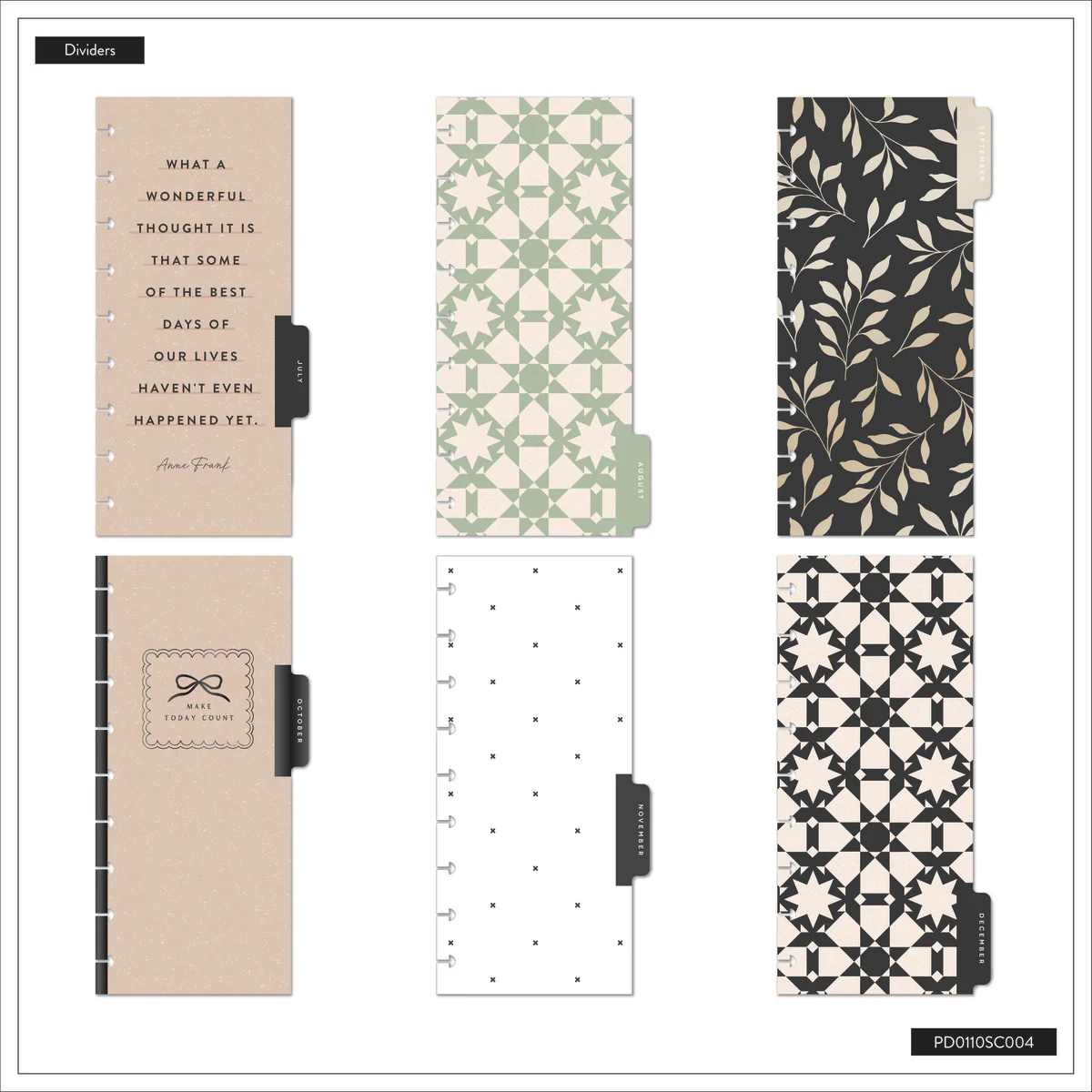 2026 Heritage Charm Customizable Planner - Skinny Classic Horizontal Layout - 12 Months - Image 16