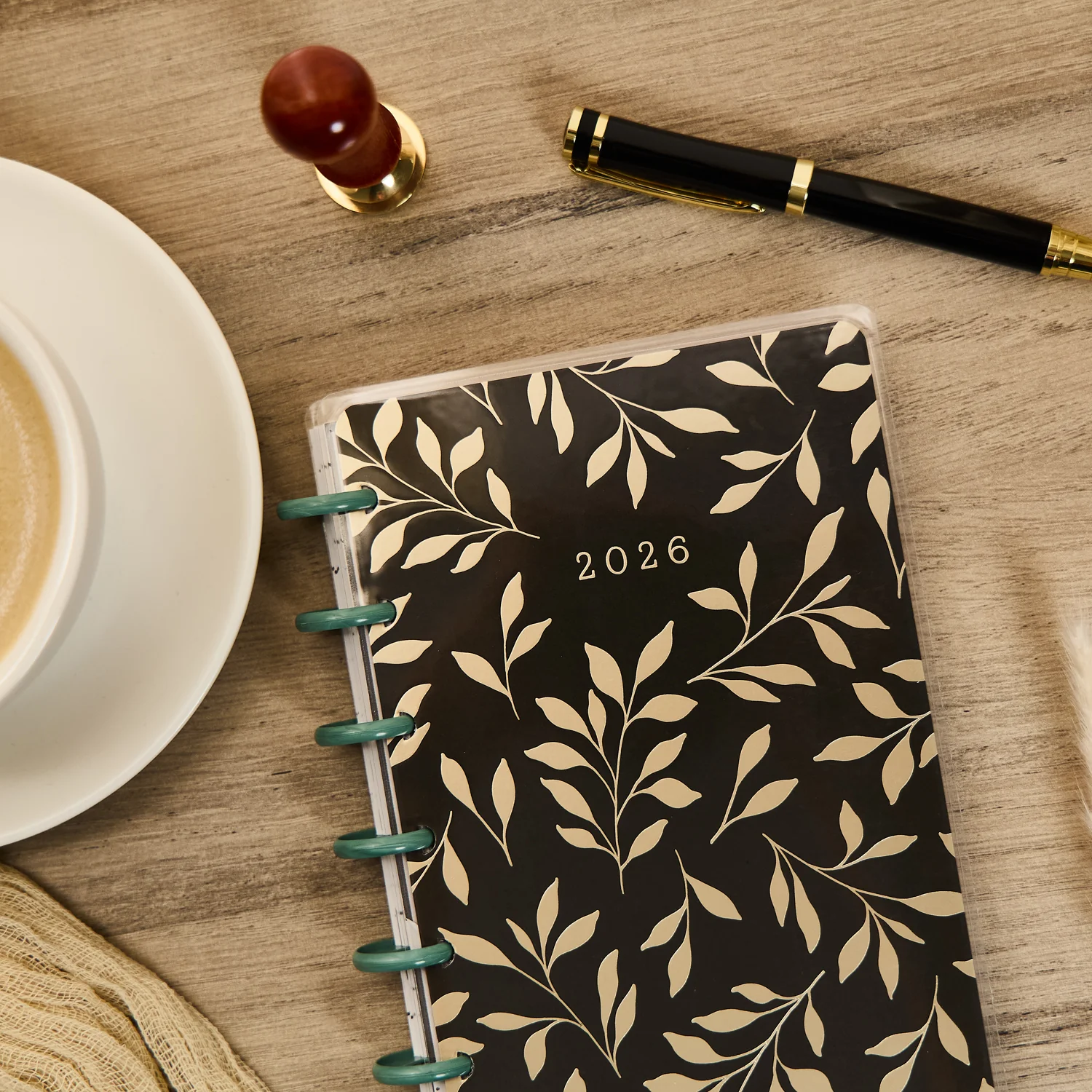 2026 Heritage Charm Customizable Planner - Skinny Classic Horizontal Layout - 12 Months - Image 7