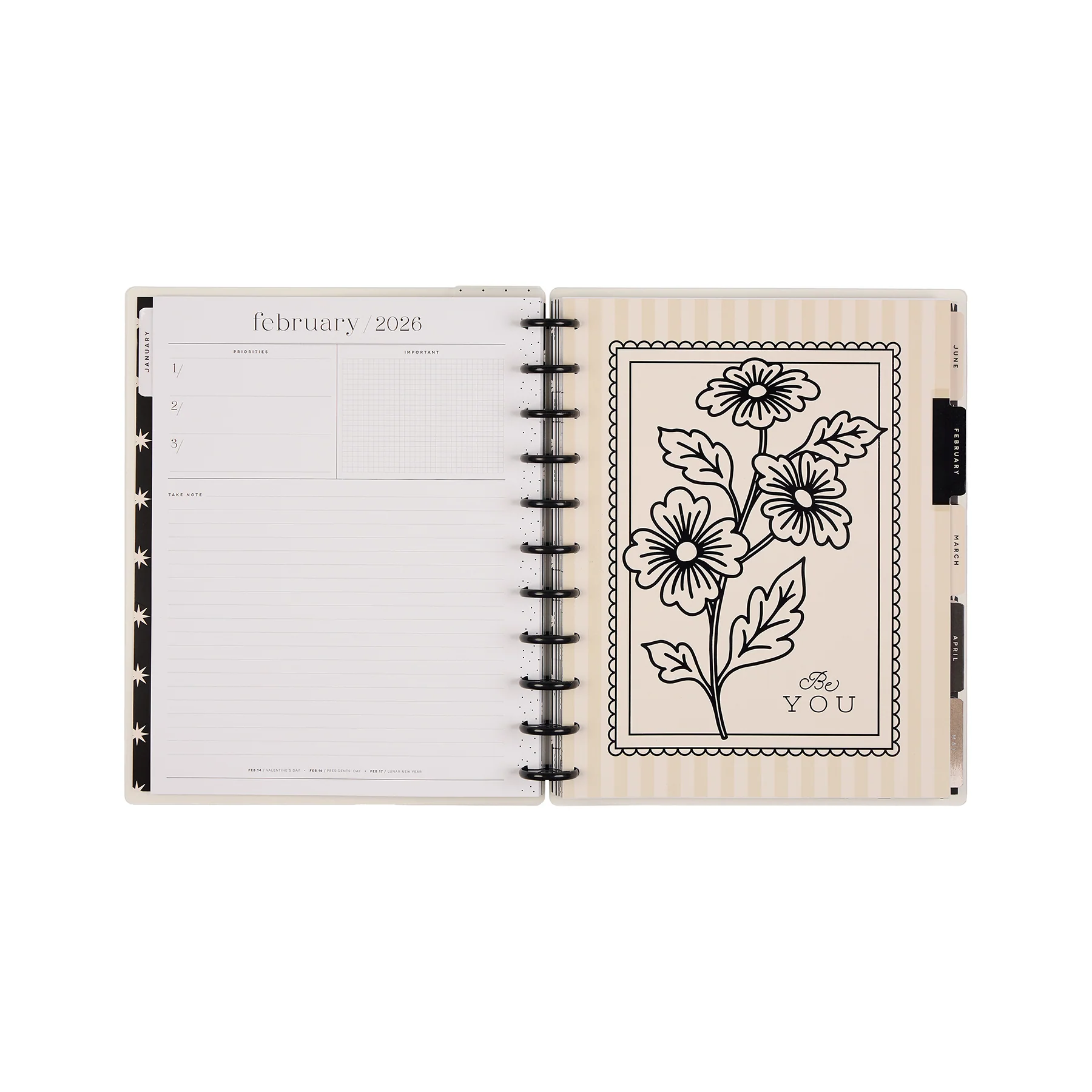 2026 Ink & Ivy Customizable Planner - Big Dashboard Layout - 12 Months - Image 14