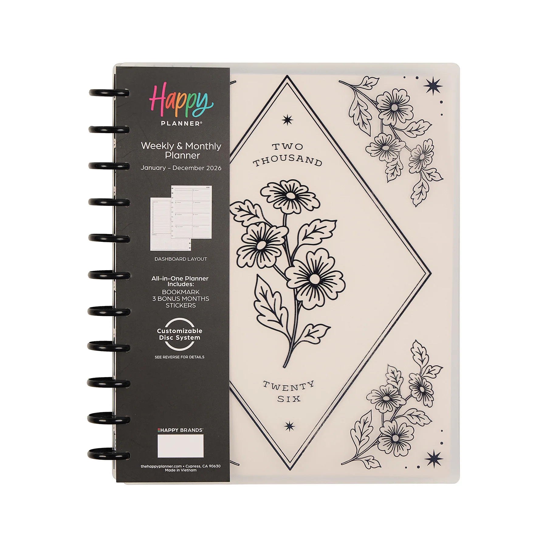 2026 Ink & Ivy Customizable Planner - Big Dashboard Layout - 12 Months - Image 21