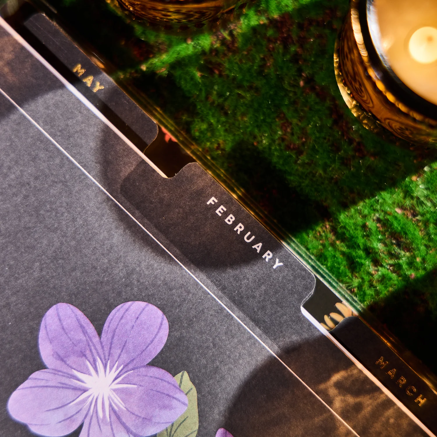 2026 Noir Garden Customizable Planner - Classic Horizontal Layout - 12 Months - Image 10