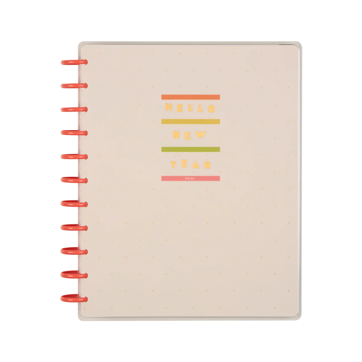 2026 Pop Splash Customizable Planner - Big Dashboard Layout - 12 Months