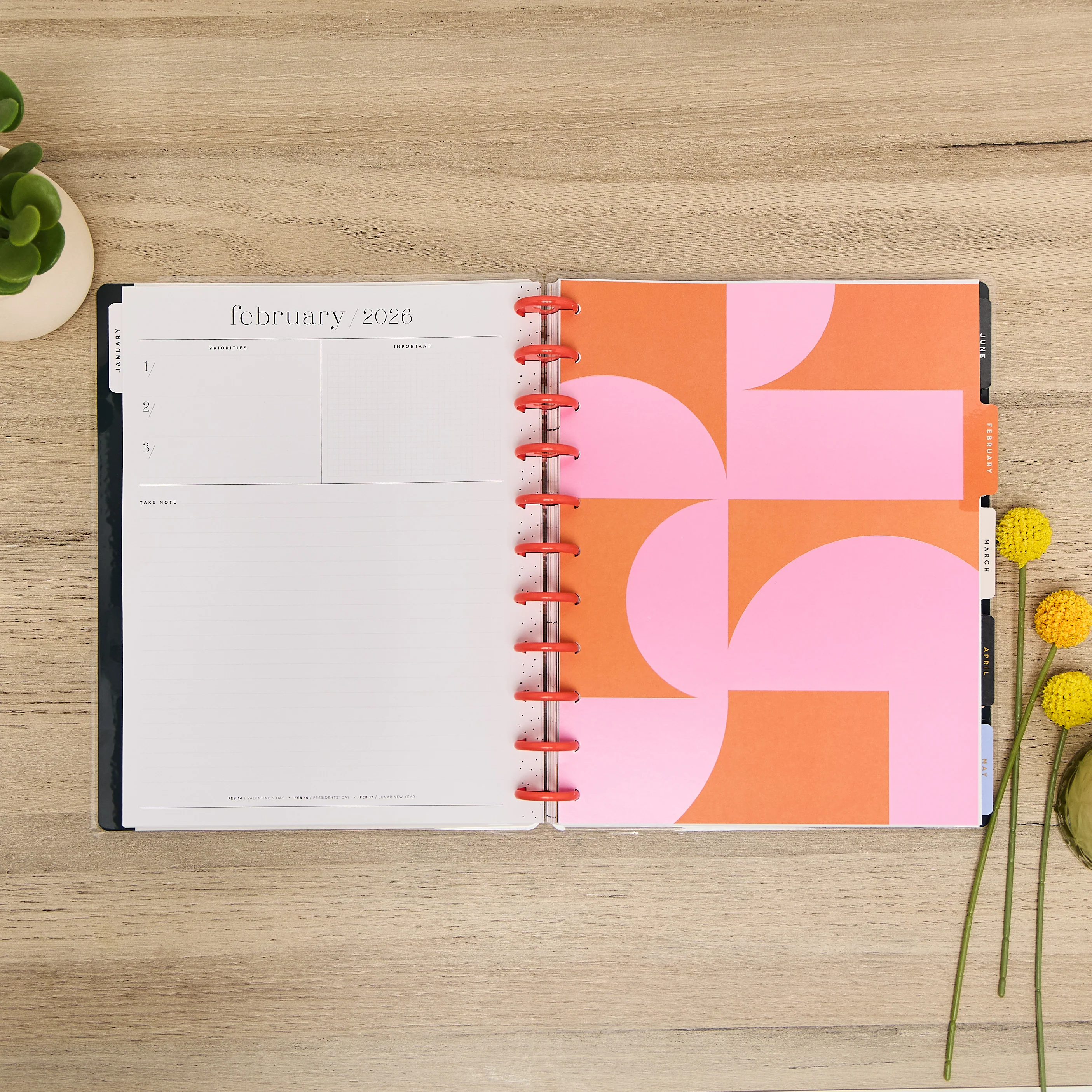 2026 Pop Splash Customizable Planner - Big Dashboard Layout - 12 Months - Image 10