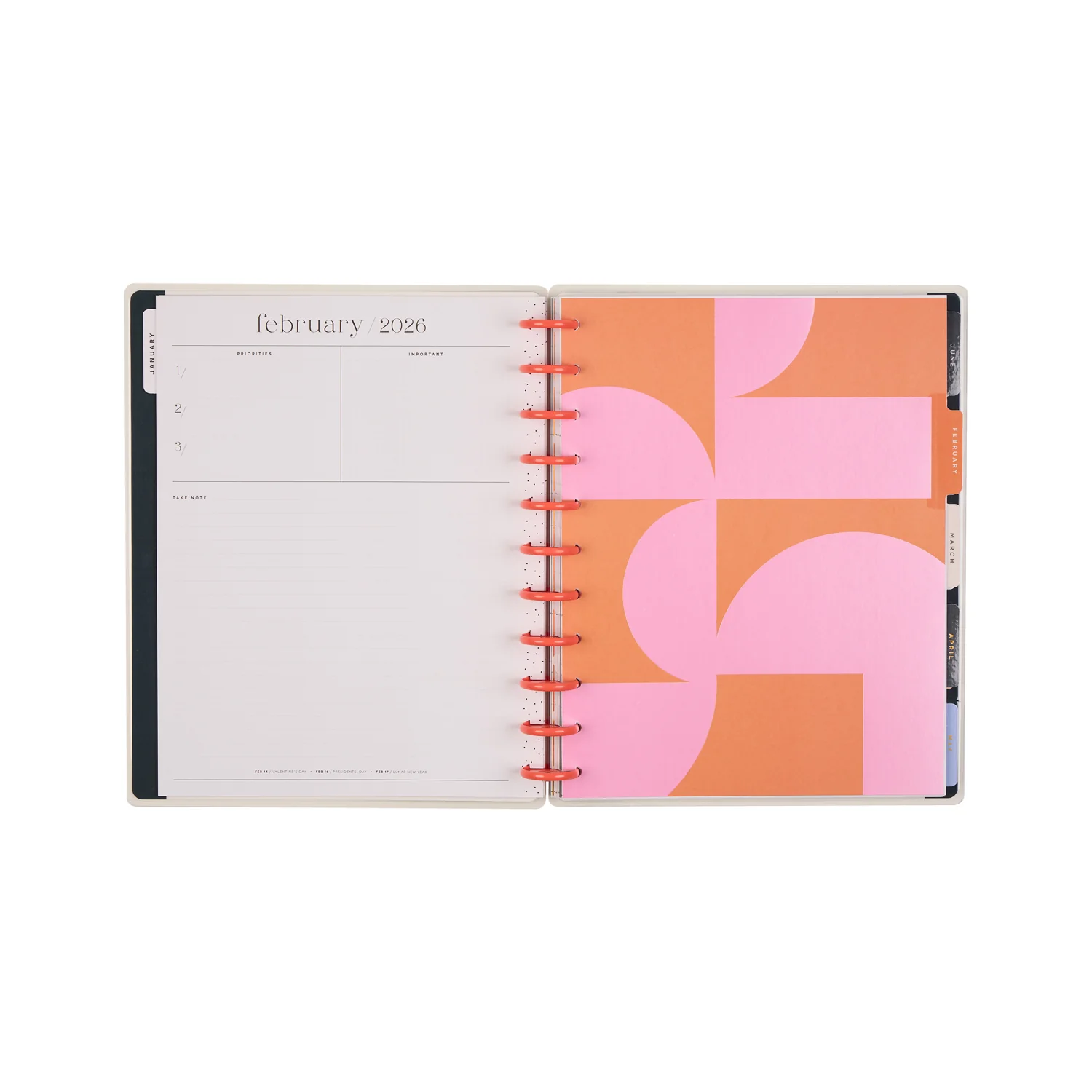 2026 Pop Splash Customizable Planner - Big Dashboard Layout - 12 Months - Image 15