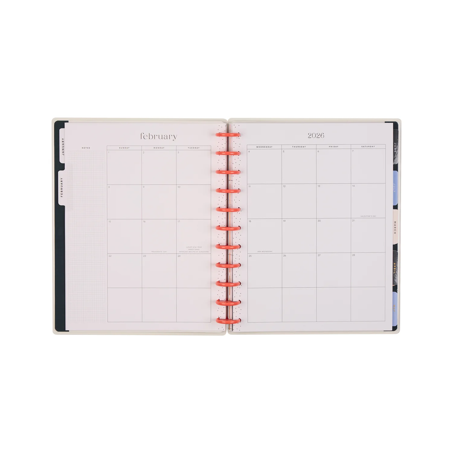 2026 Pop Splash Customizable Planner - Big Dashboard Layout - 12 Months - Image 16