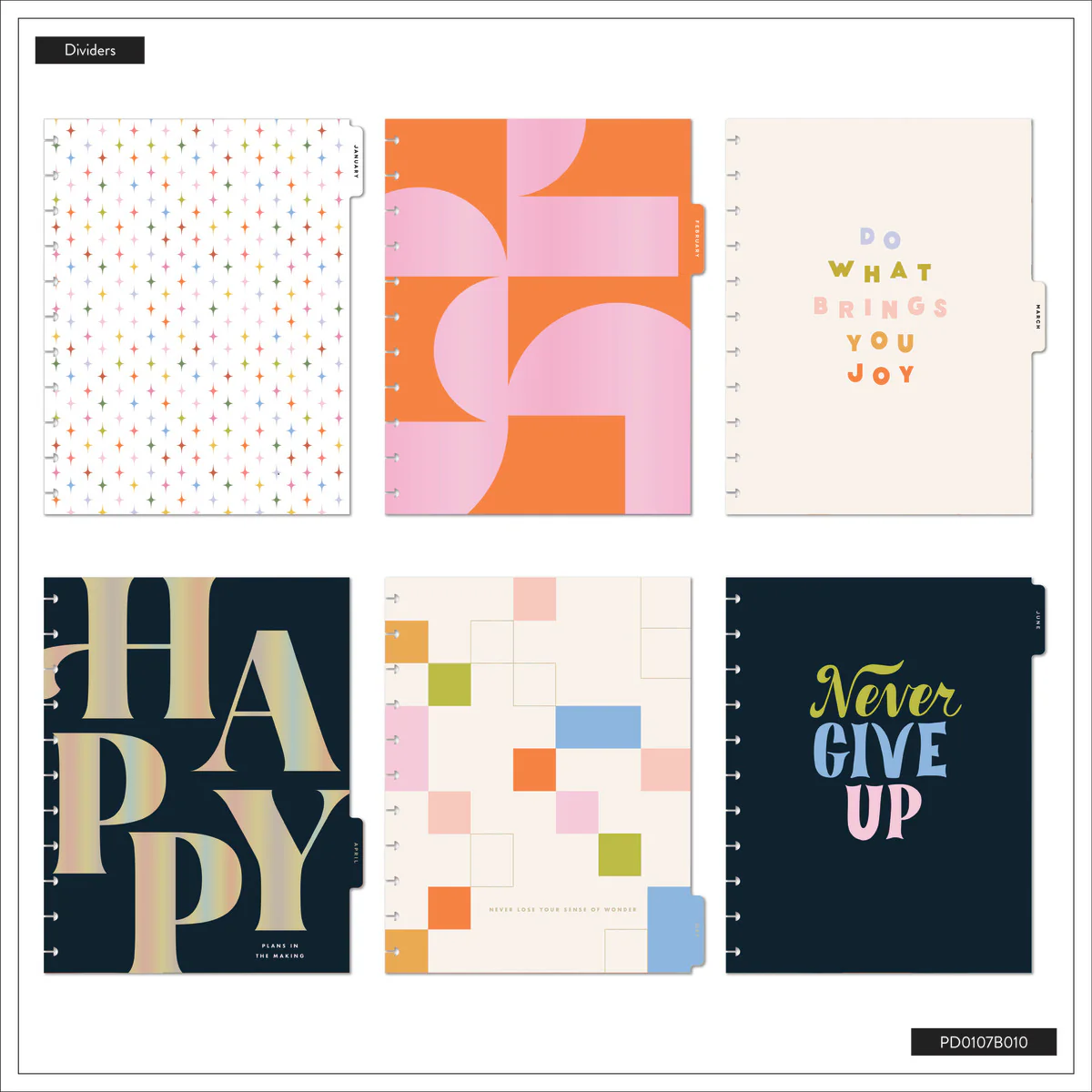 2026 Pop Splash Customizable Planner - Big Dashboard Layout - 12 Months - Image 18