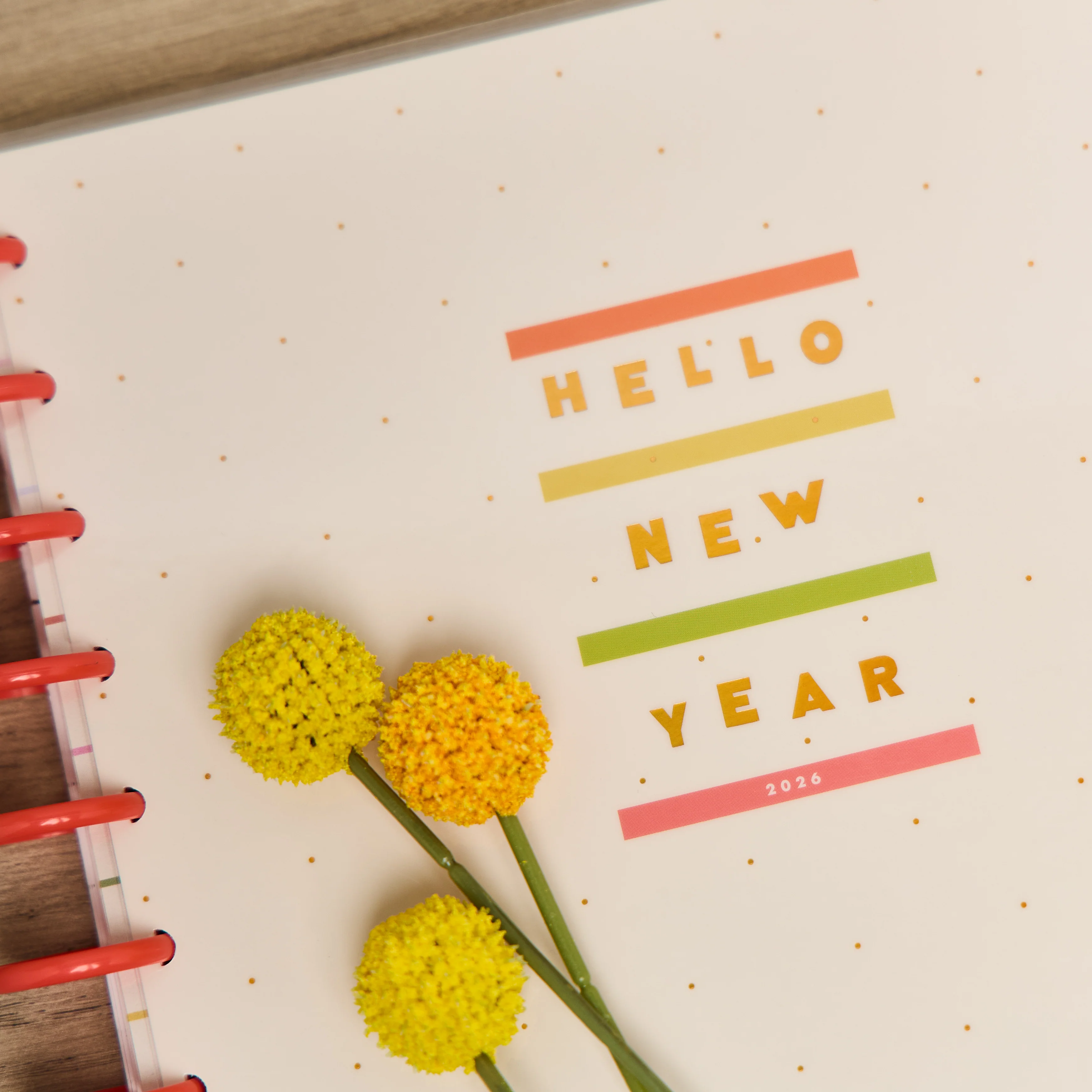 2026 Pop Splash Customizable Planner - Big Dashboard Layout - 12 Months - Image 2