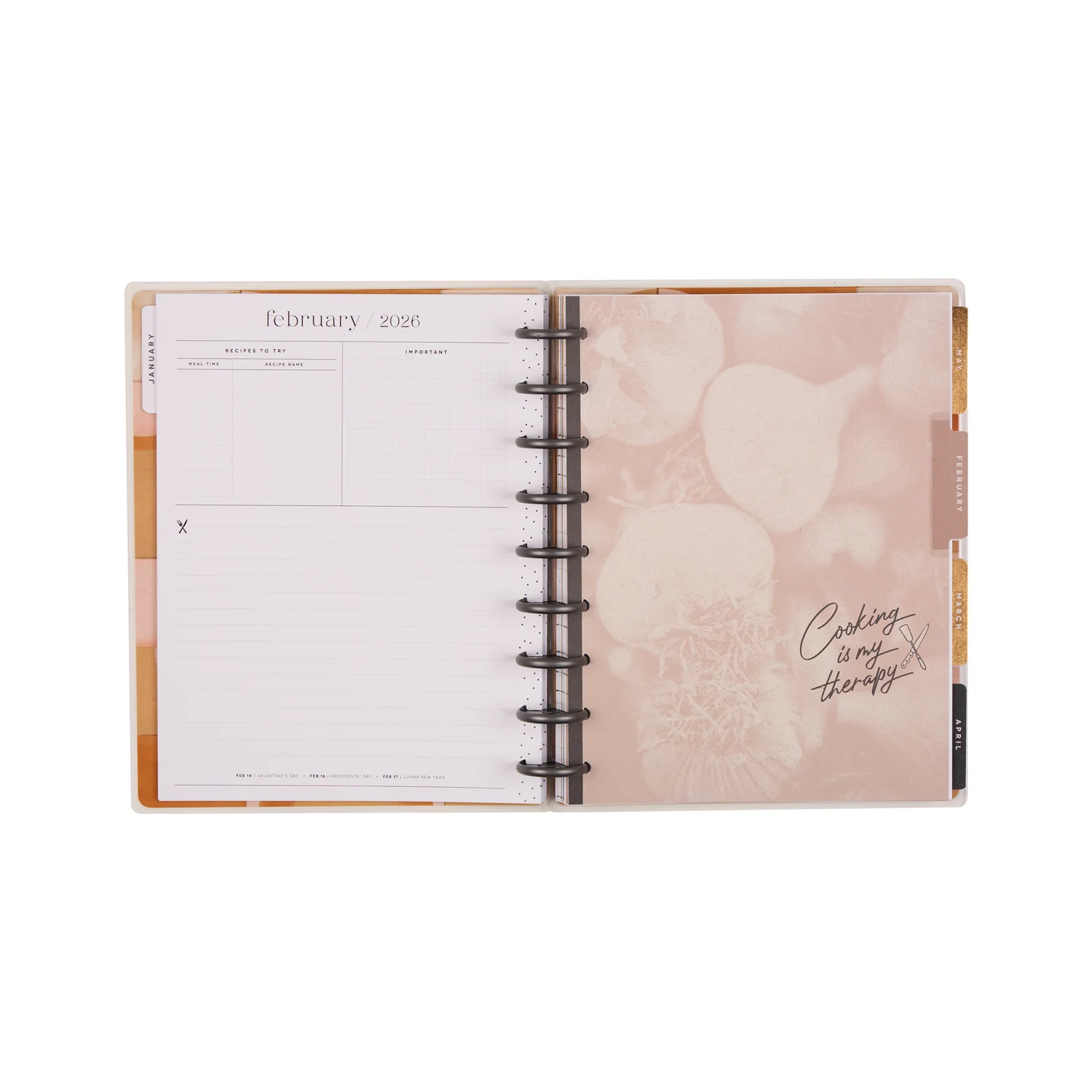 2026 Rustic Roots Customizable Meal Planner - Classic Meal Planning Layout - 12 Months - Image 12