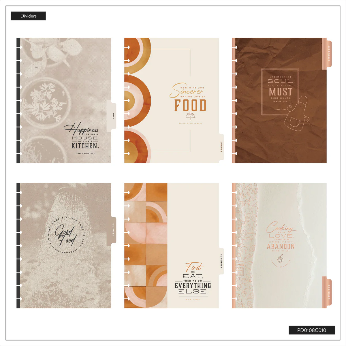 2026 Rustic Roots Customizable Meal Planner - Classic Meal Planning Layout - 12 Months - Image 16