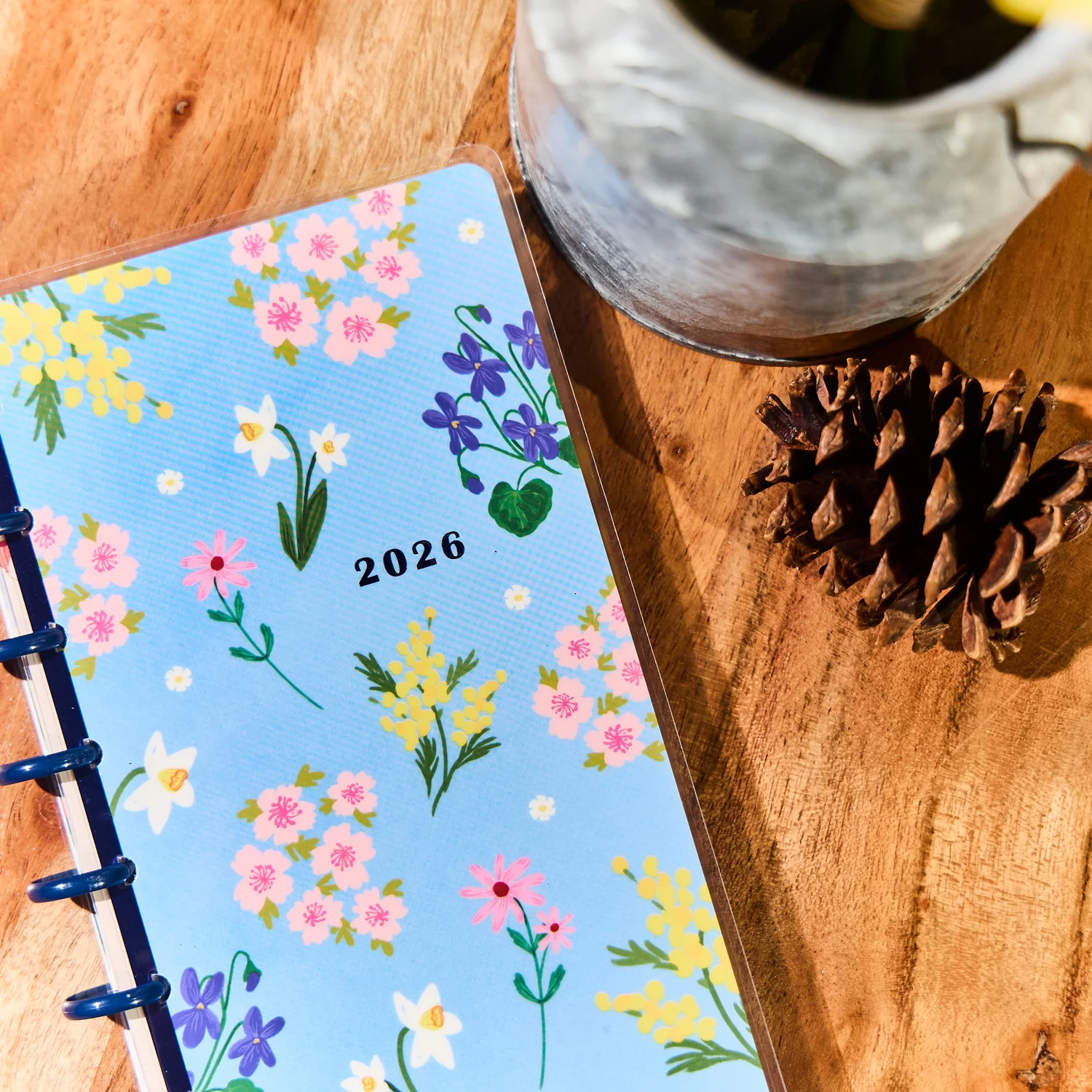 2026 Seasonal Charm Customizable Planner - Skinny Classic Horizontal Layout - 12 Months - Image 7
