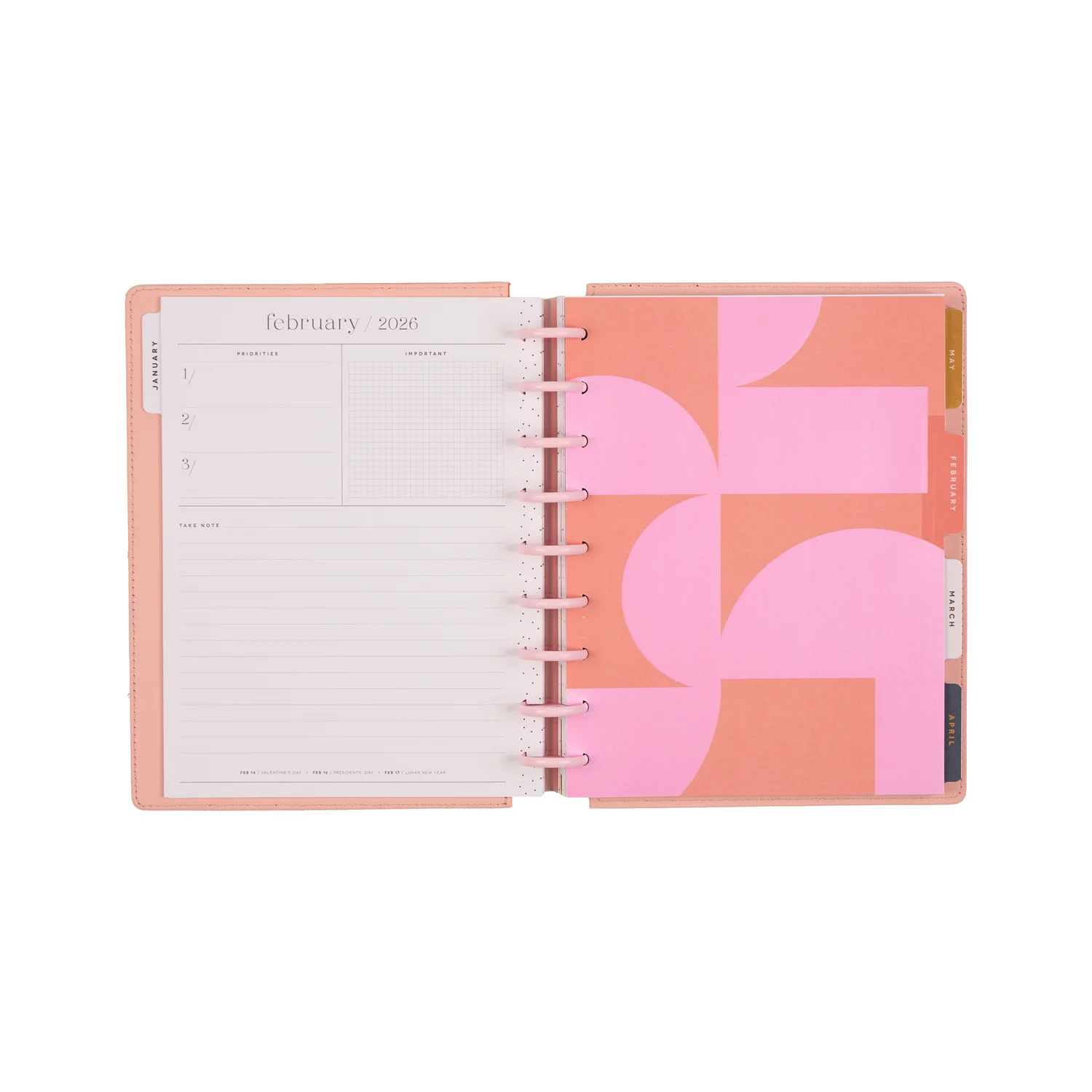 2026 SPECIALTY Pop Splash Customizable Planner - Classic Horizontal Layout - 12 Months - Image 16