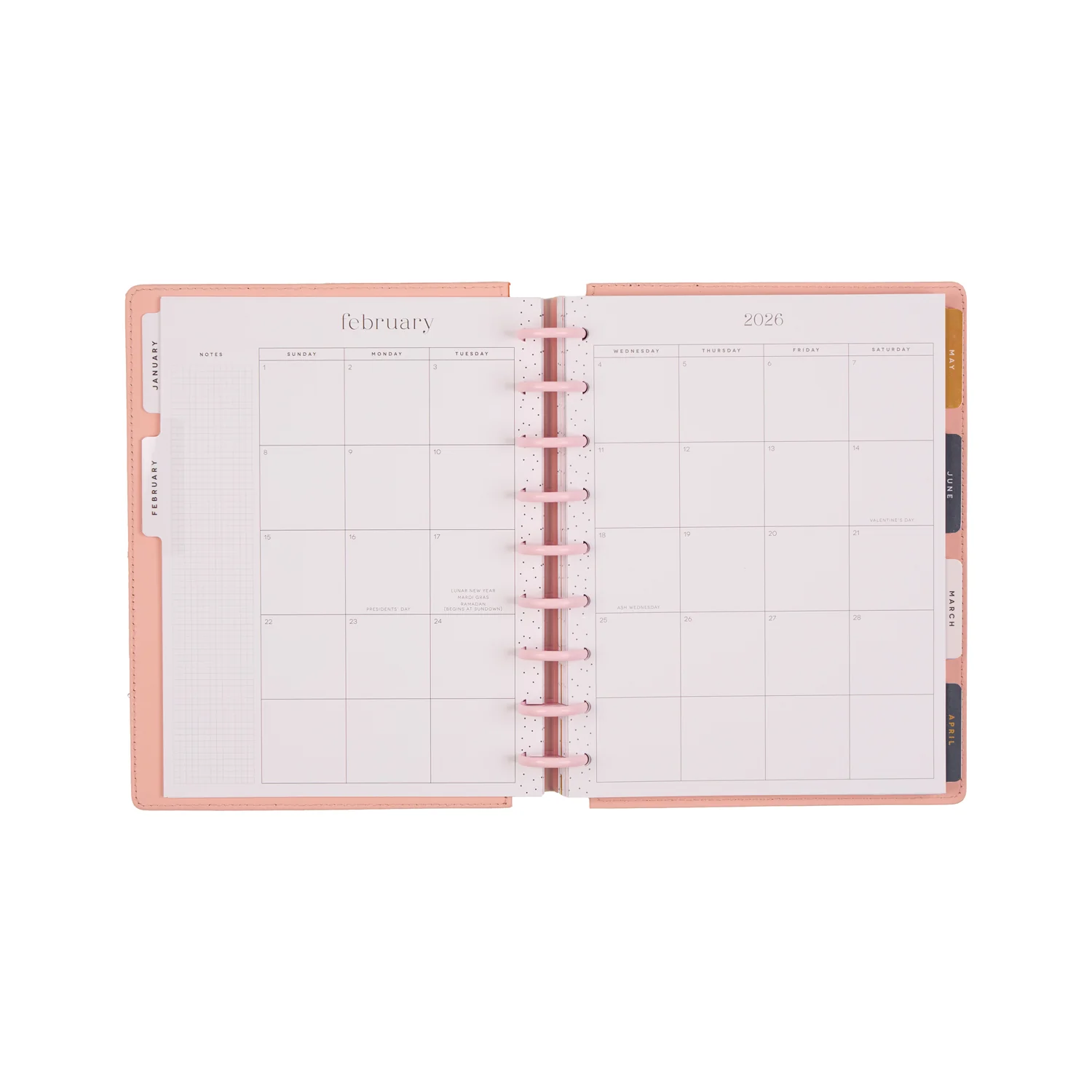 2026 SPECIALTY Pop Splash Customizable Planner - Classic Horizontal Layout - 12 Months - Image 17