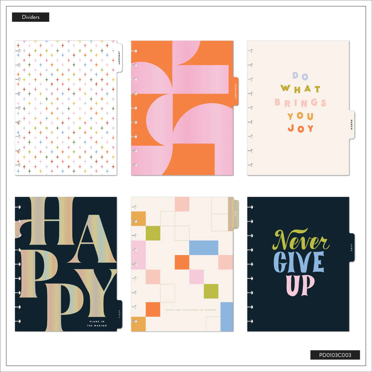 2026 SPECIALTY Pop Splash Customizable Planner - Classic Horizontal Layout - 12 Months - Image 19