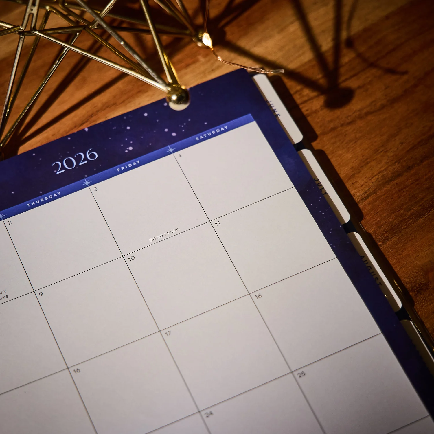 2026 Star Signs Customizable Planner - Big Vertical Layout - 12 Months - Image 10